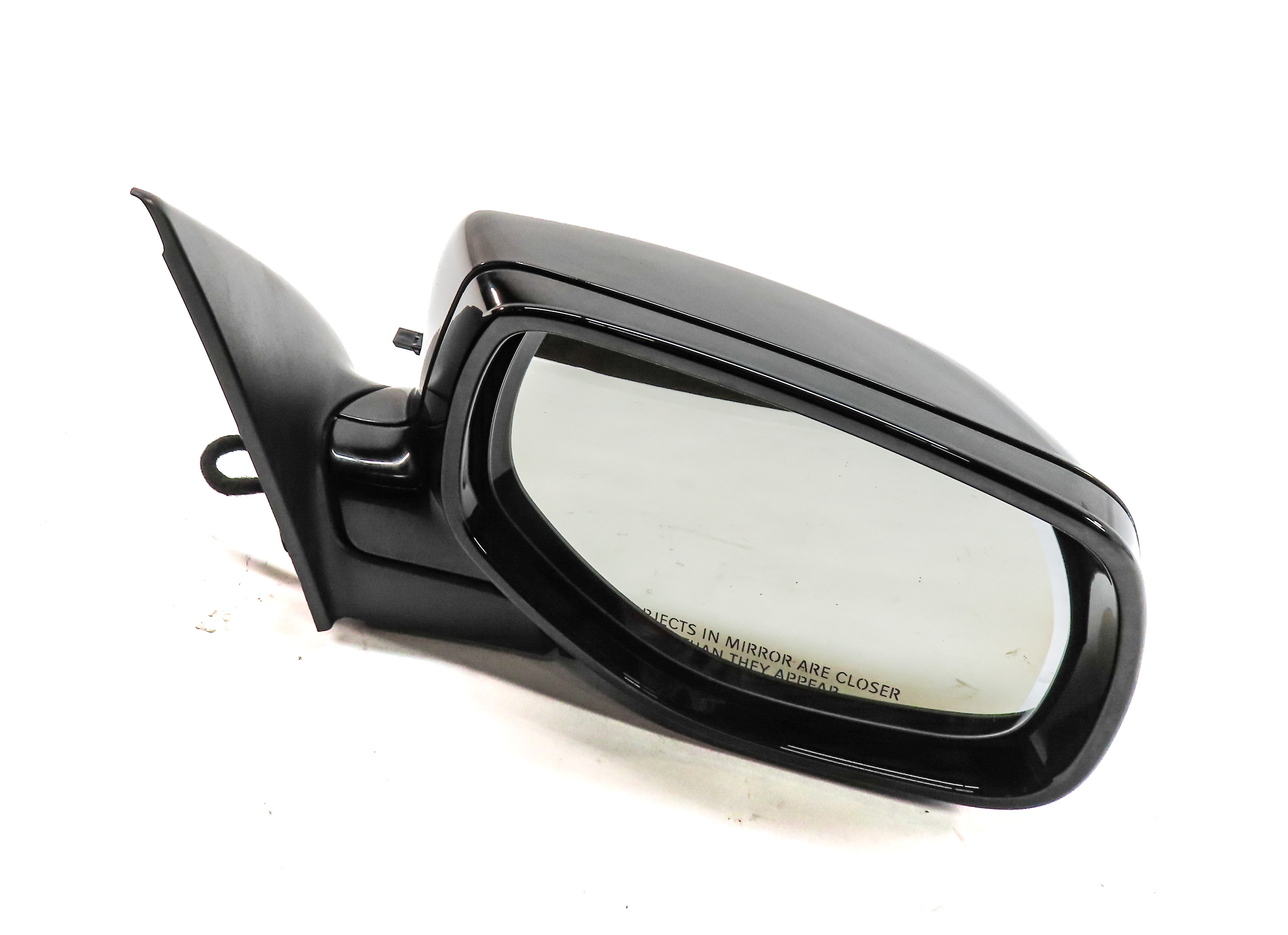 2008-2010 PORSCHE CAYENNE (957) RIGHT P-FOLD HEAT AUTODIM DOOR MIRROR (Black) — exact item pictured
