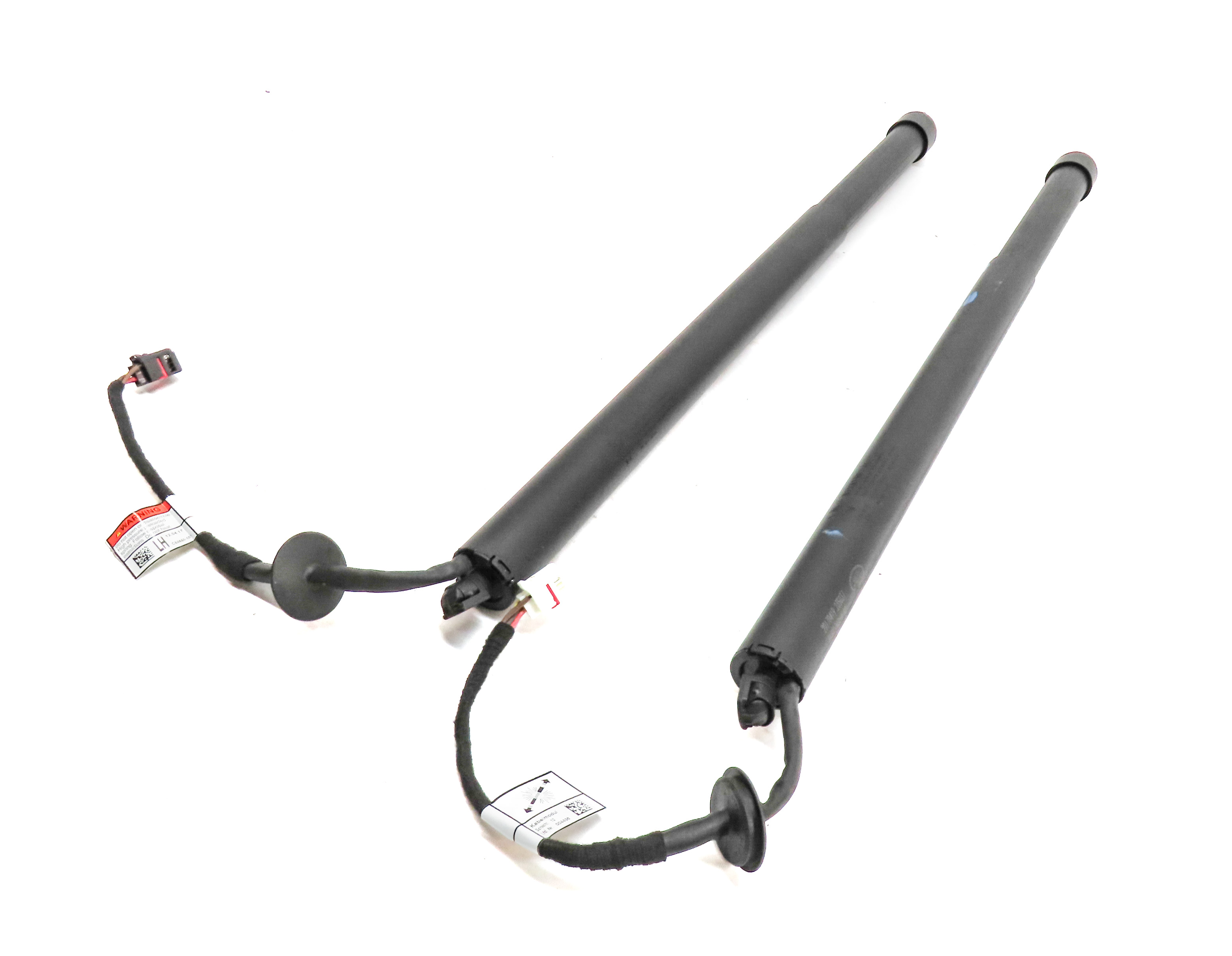 17-21 LAND ROVER DISCOVERY REAR LEFT & RIGHT HATCH LIFT ASSIST SHOCK STRUT SET/2 — exact item pictured