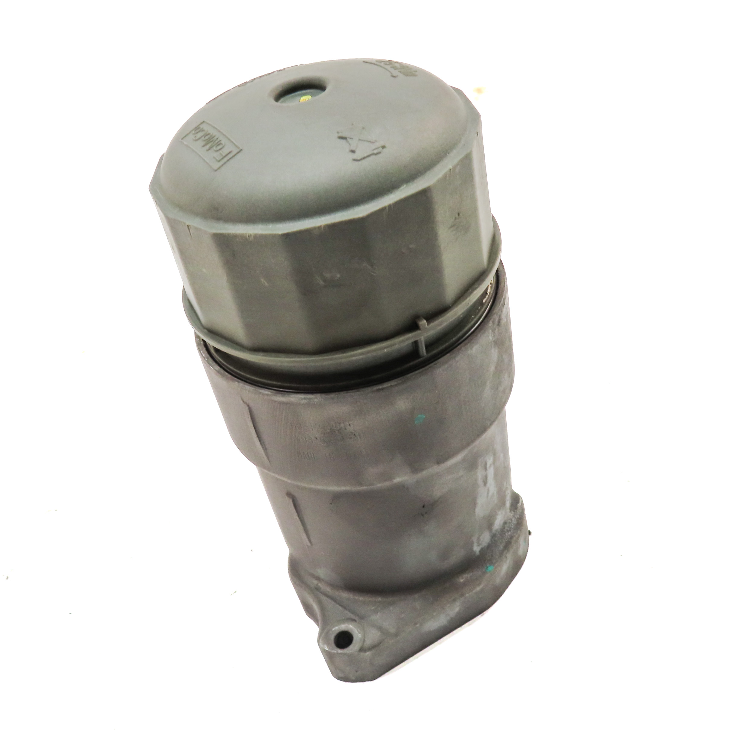 17 LAND ROVER DISCOVERY (L462) 3.0L SUPER ENGINE MOTOR OIL FLUID FILTER HOUSING — exact item pictured