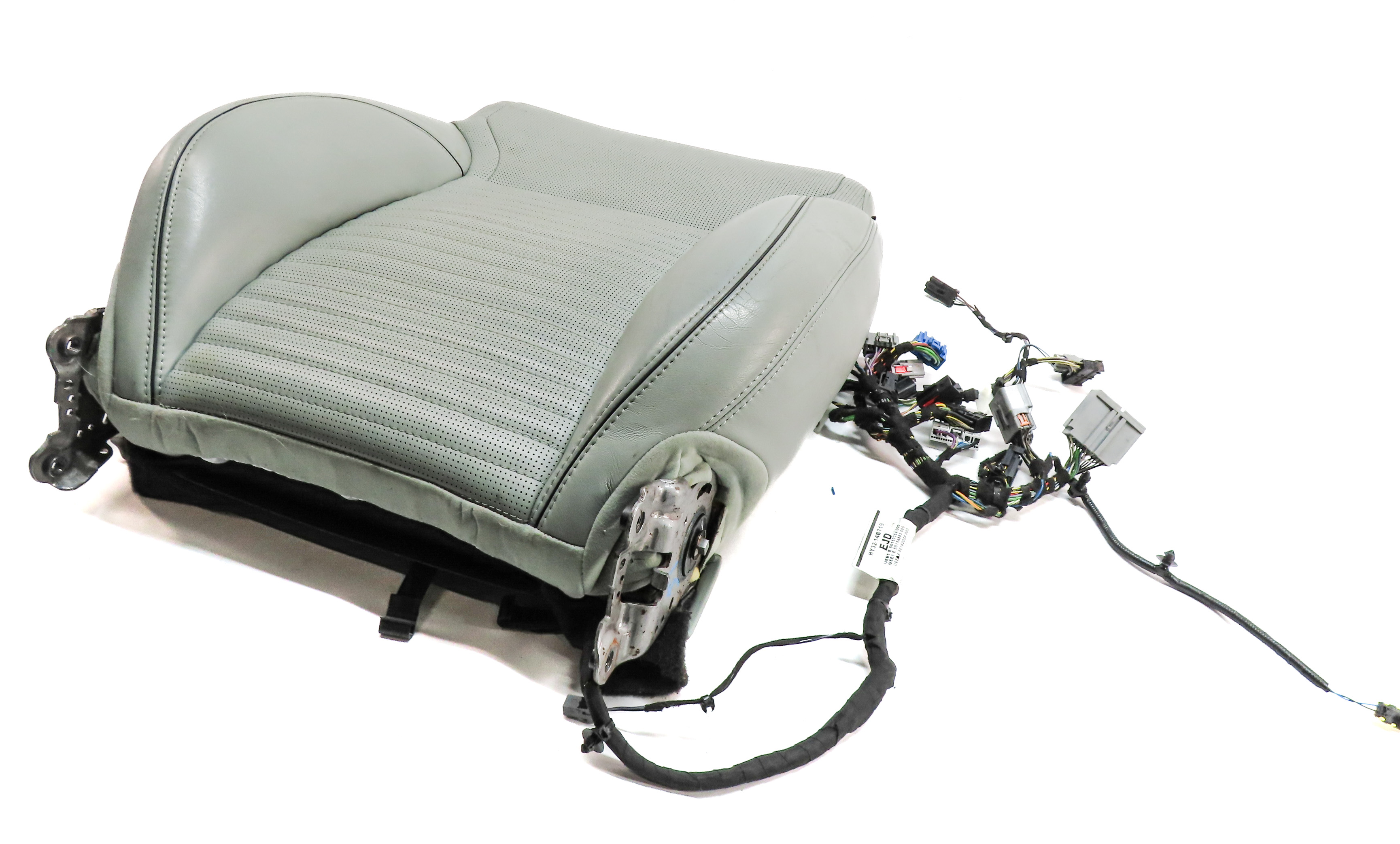 17-20 ROVER DISCOVERY L462 FRONT LEFT HEATED UPPER MEMORY SEAT BACK (Glacier) — exact item pictured