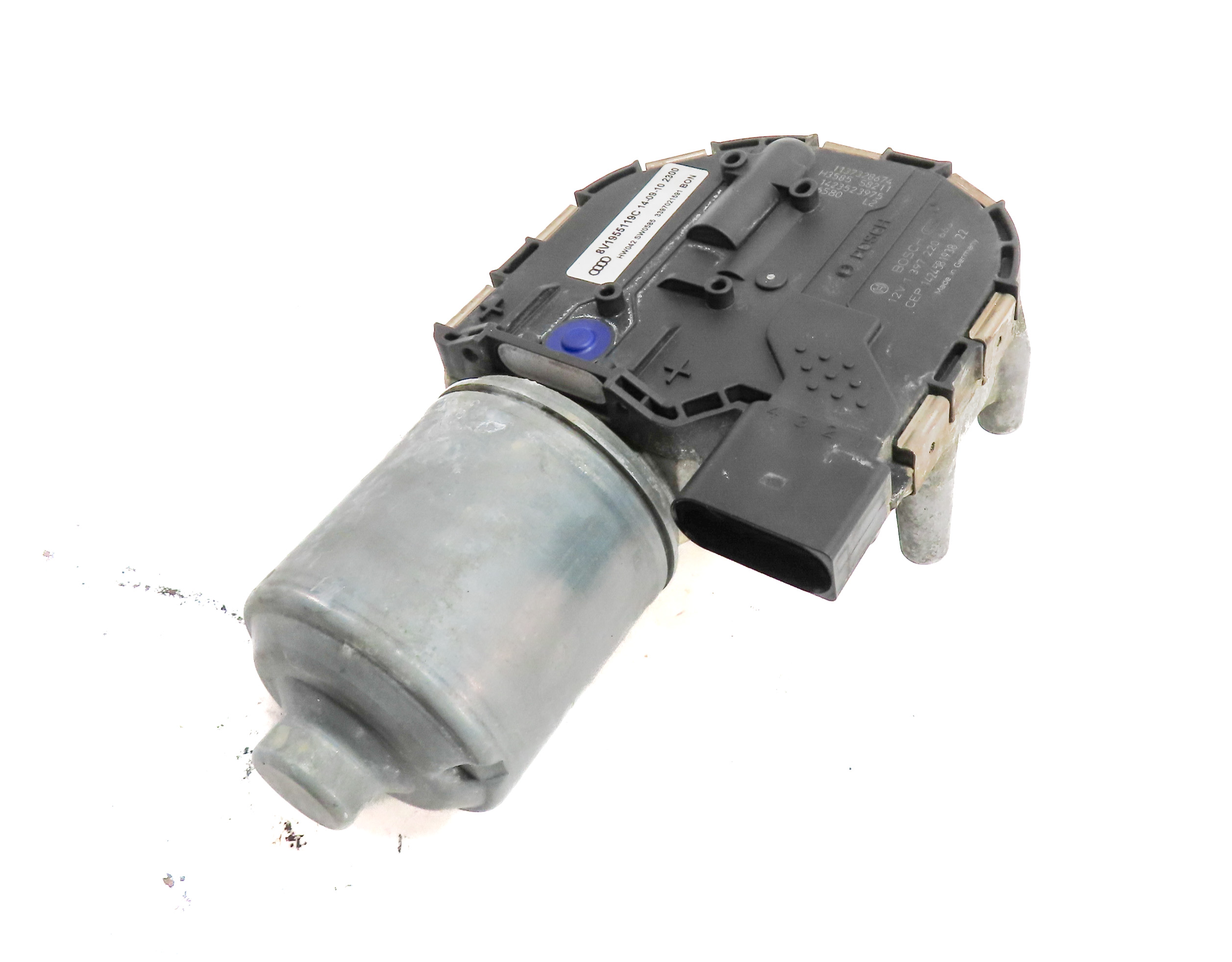 2015-2018 AUDI A3 S3 RS3 (8V) SEDAN / CONVERTIBLE FRONT WINDSHIELD WIPER MOTOR — exact item pictured