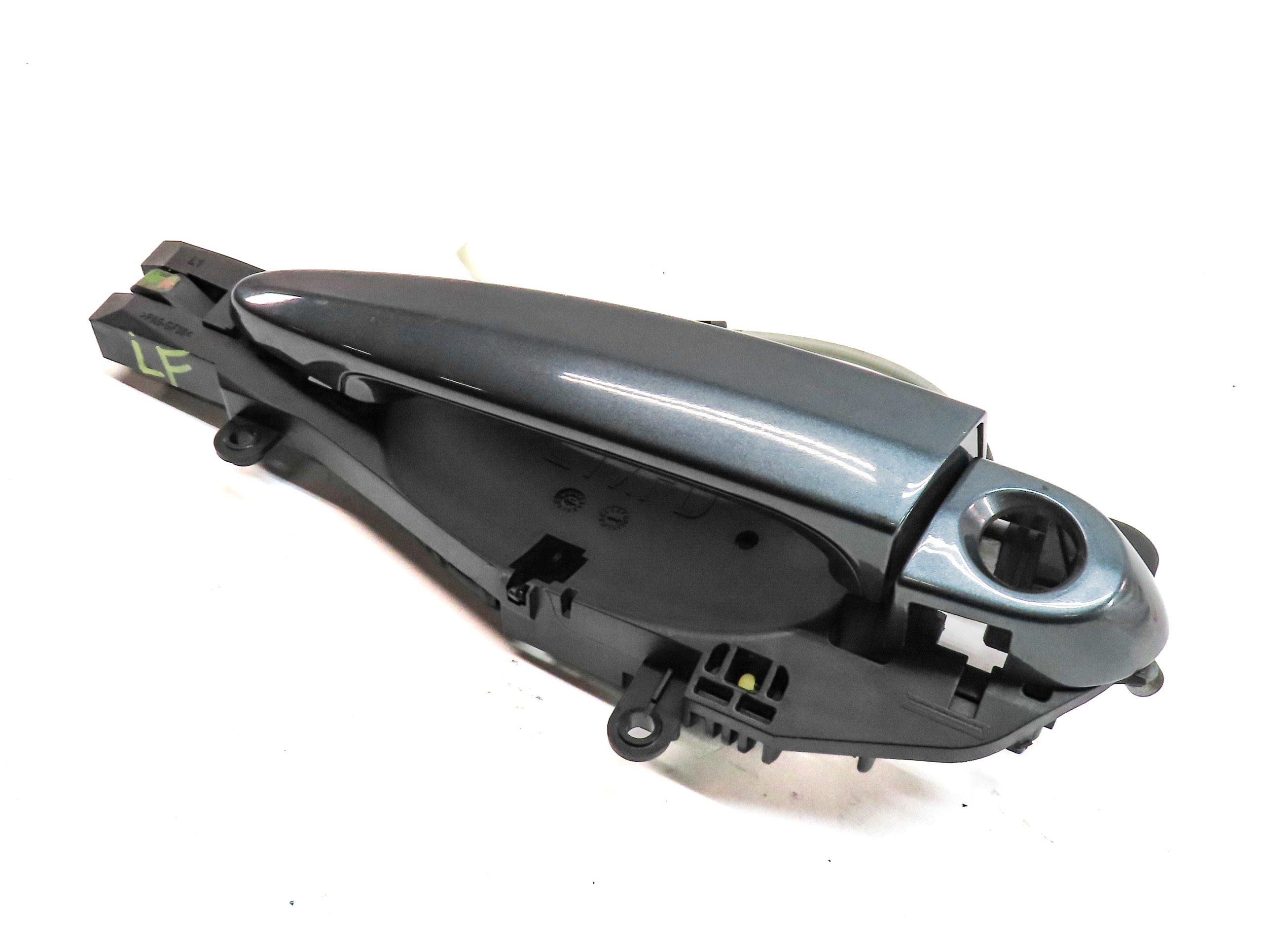 08-14 BMW X5 X5M X6 X6M (E70 E71) FRONT LEFT DRIVER COMFORT DOOR HANDLE (Grey) — exact item pictured