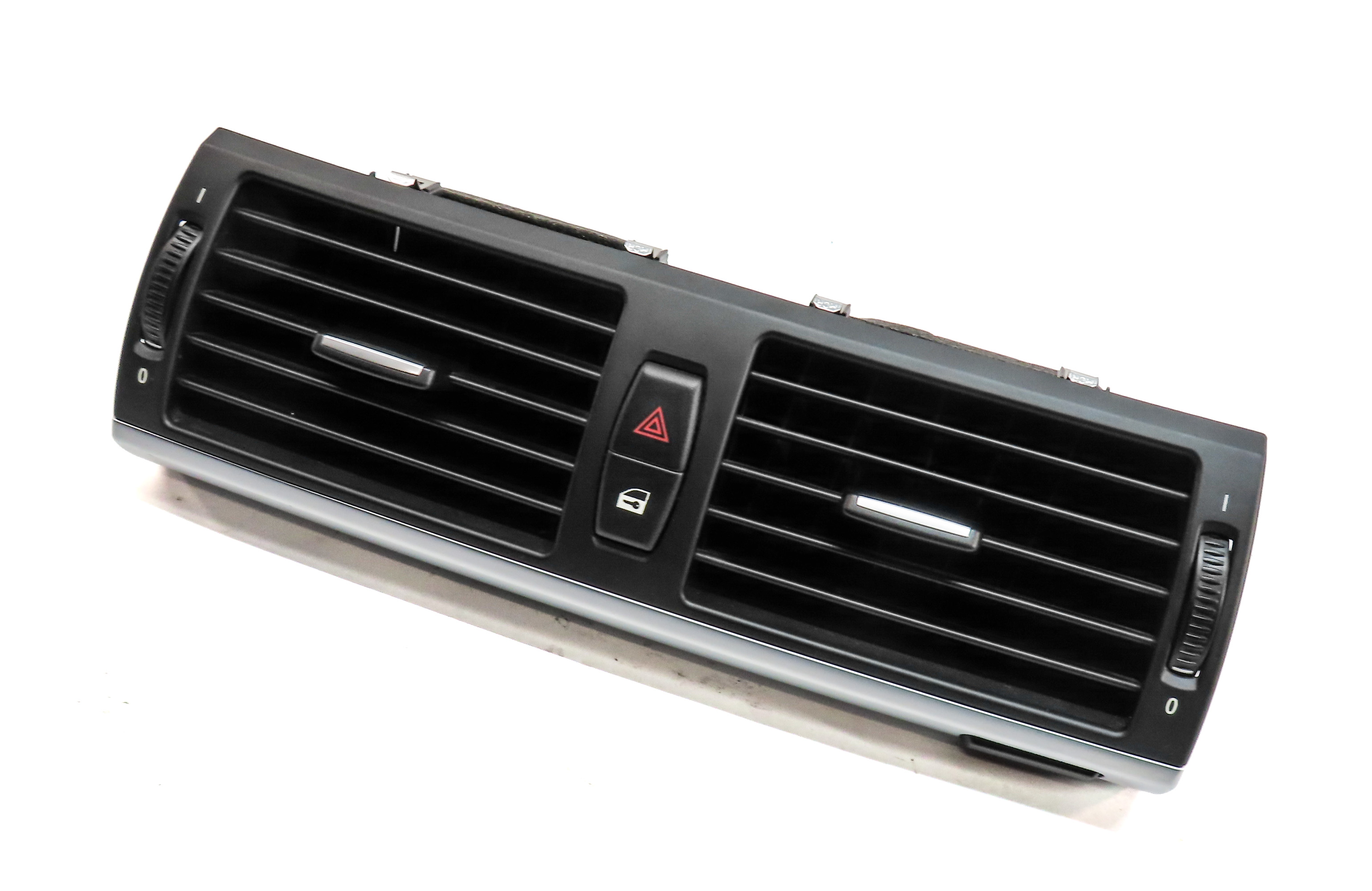 2012 BMW X5 (E70) FRONT CENTER DASH HEAT AIR AC HVAC DUAL VENT (Black) — exact item pictured
