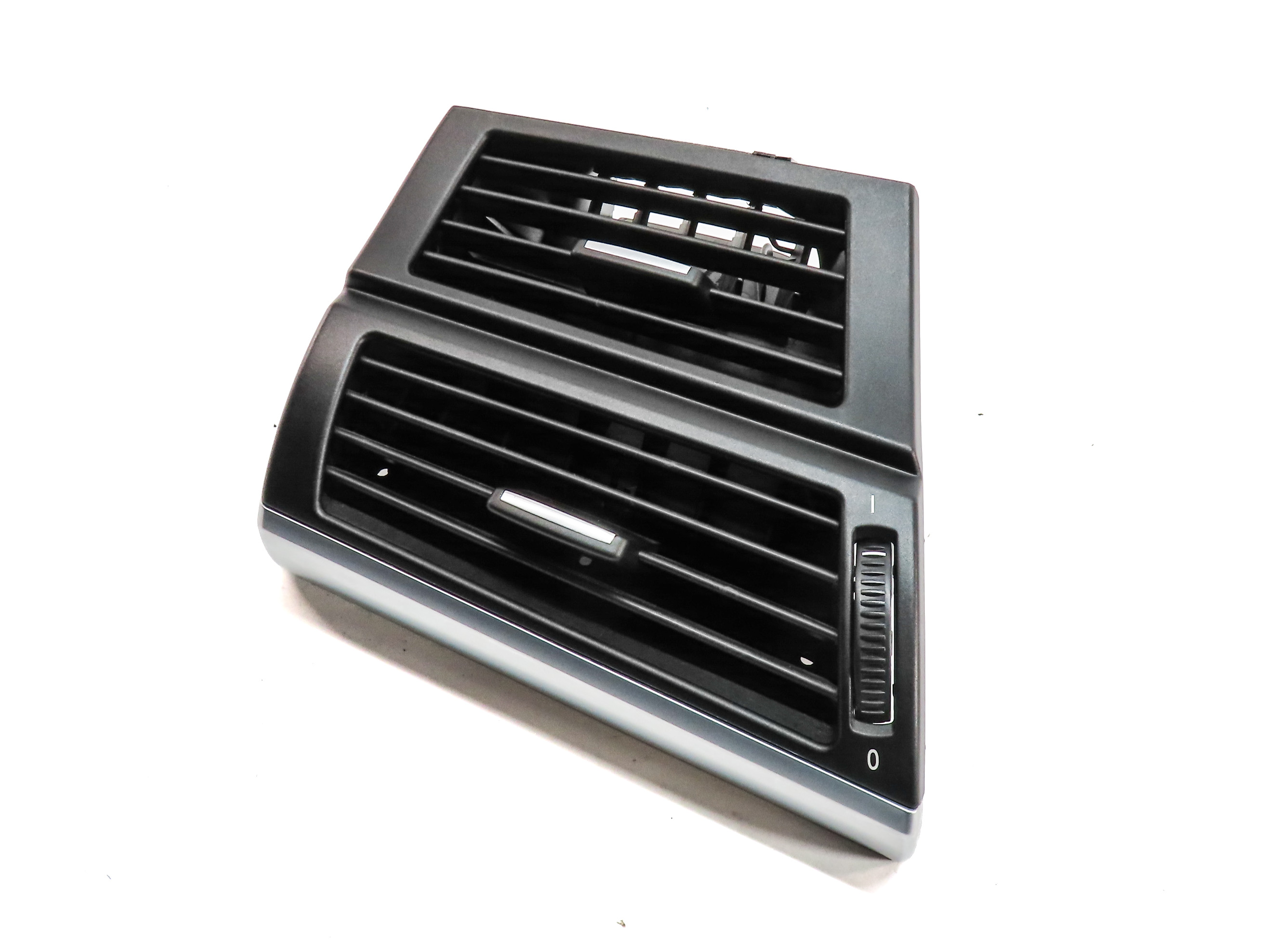 2012 BMW X5 (E70) FRONT LEFT DRIVER DASH HEAT AIR AC HVAC DUAL VENT (Black) — exact item pictured