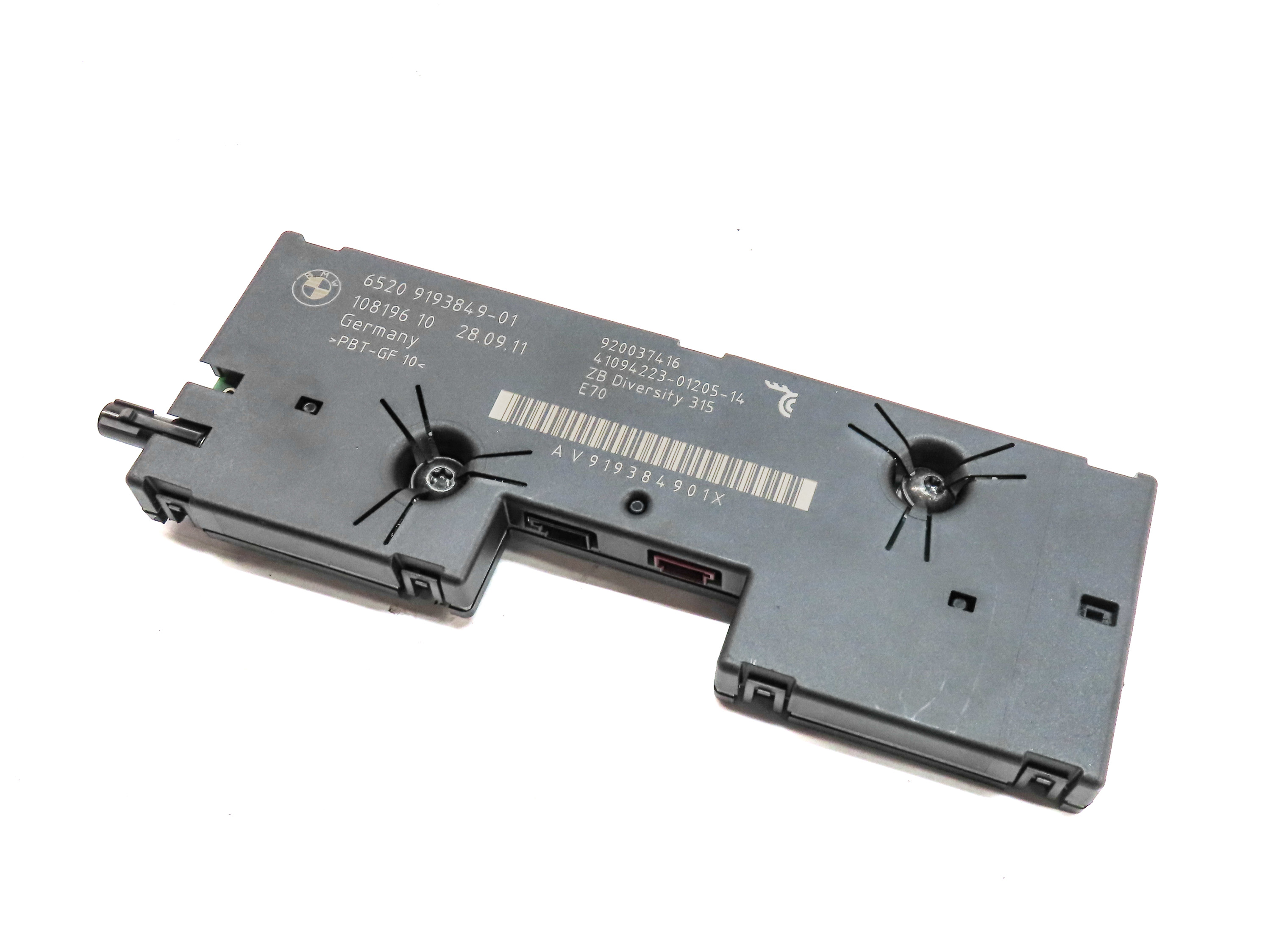 2012 BMW X5 (E70) RADIO STEREO ANTENNA DIVERSITY AMP AMPLIFIER — exact item pictured