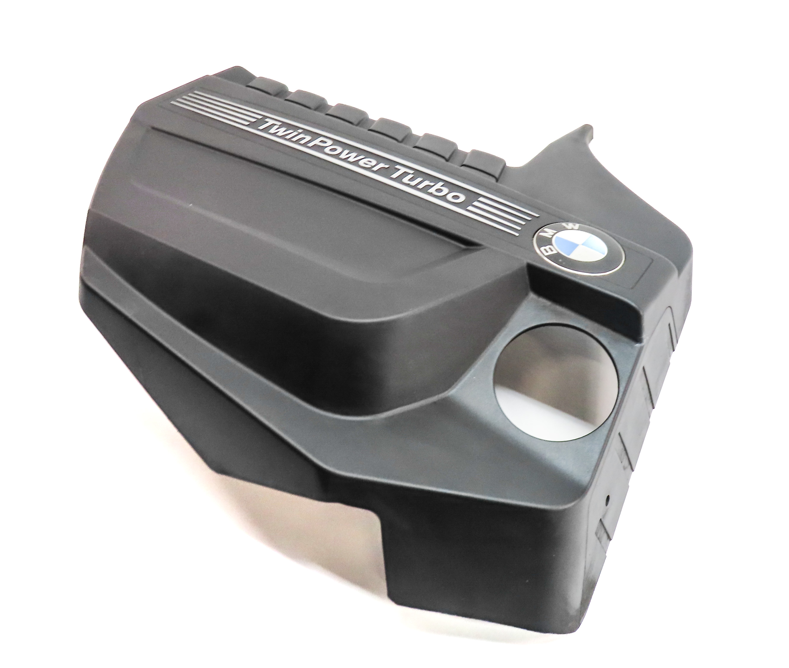 11-18 BMW 535i 640i 740i X3 X5 X6 (F10 F07 F01) 3.0L TURBO N55 ENGINE COVER TRIM — exact item pictured