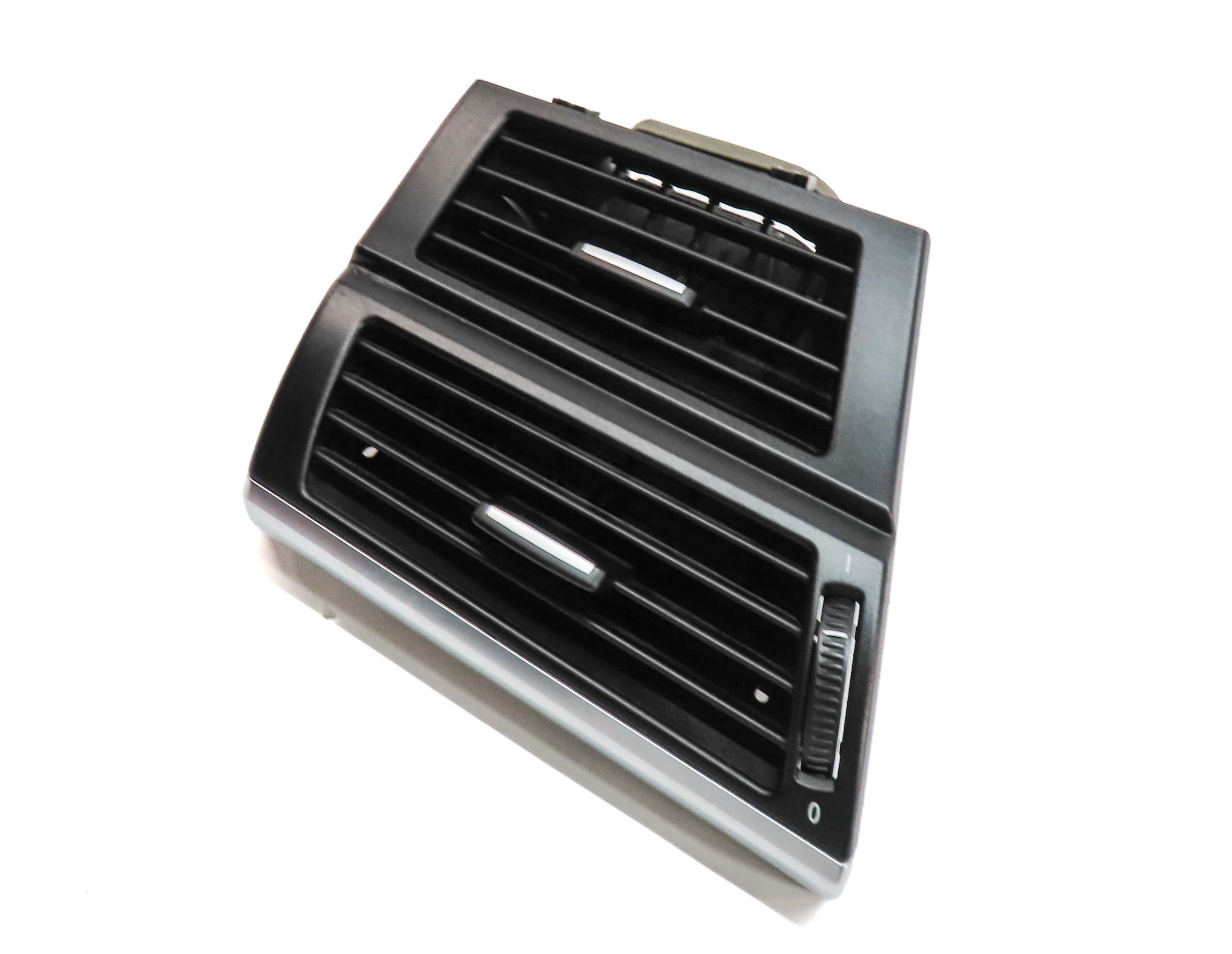 2011 BMW X5 (E70) FRONT LEFT DRIVER DASH HEAT AIR AC HVAC DUAL END VENT (Black) — exact item pictured