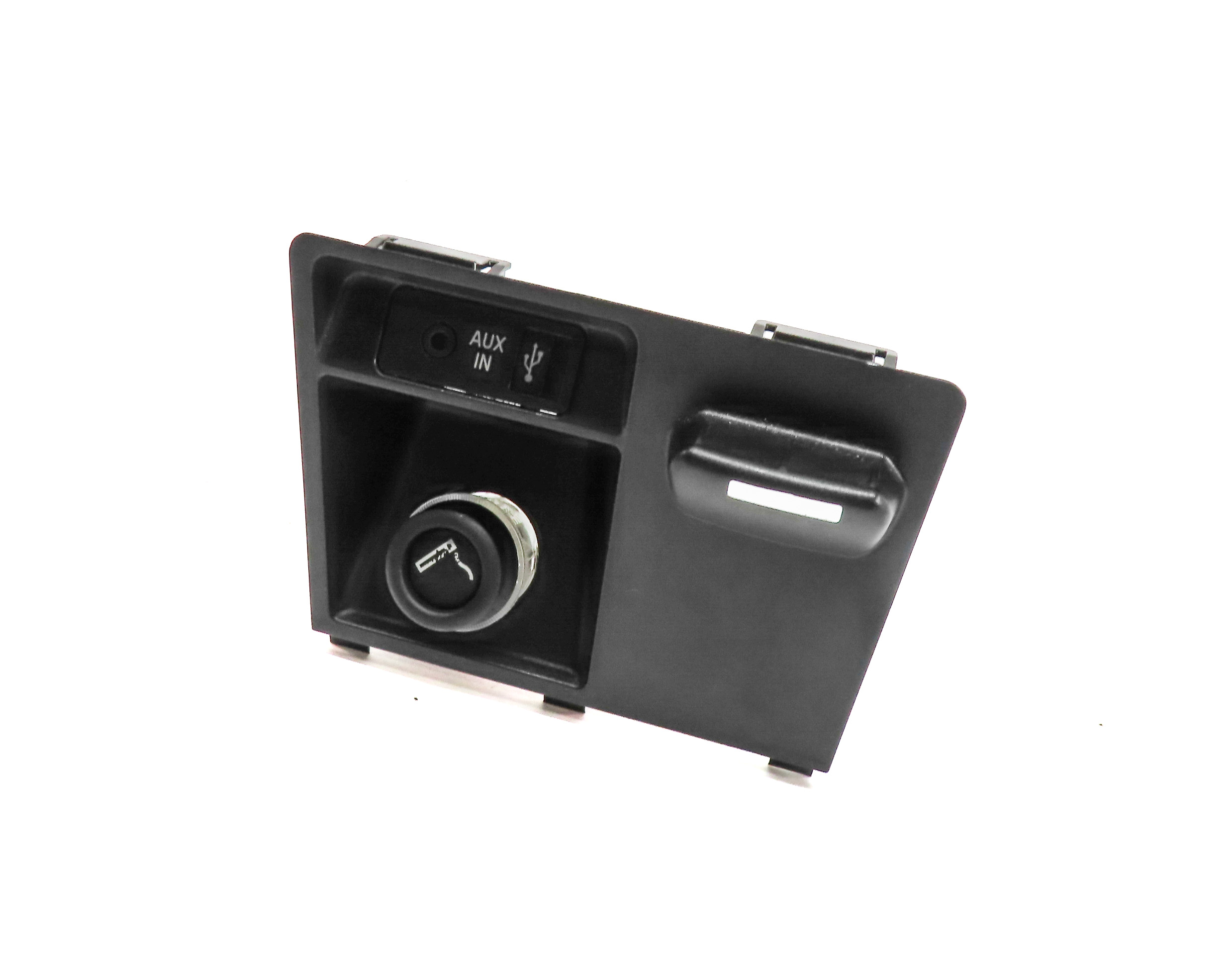 2011 BMW X5 (E70) AUX IN USB 12V POWER SOCKET JACK OUTLET PORT PANEL — exact item pictured
