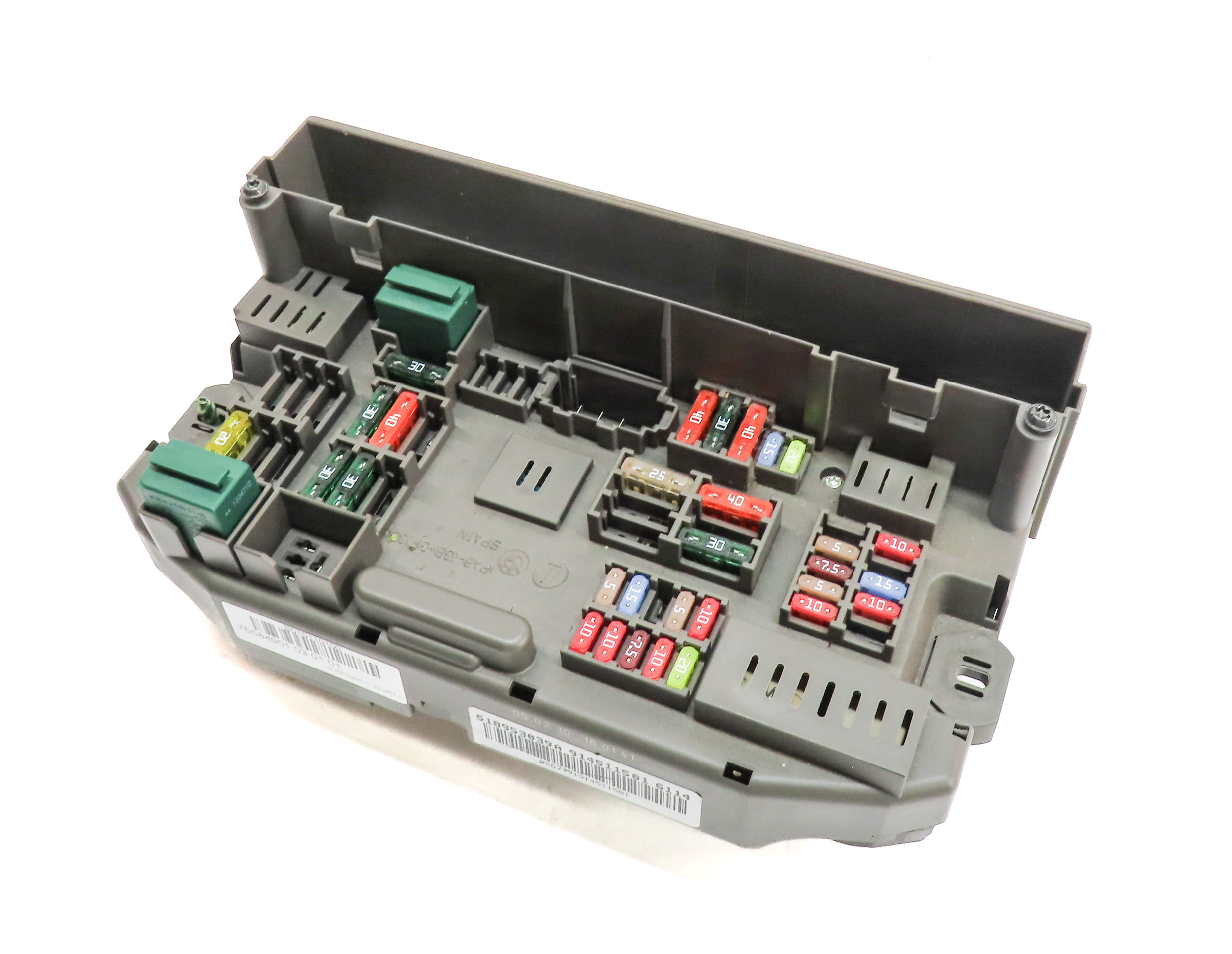 2011 BMW X5 (E70) 3.0L (N55) FRONT POWER DISTRIBUTION FUSE RELAY PANEL BOX — exact item pictured