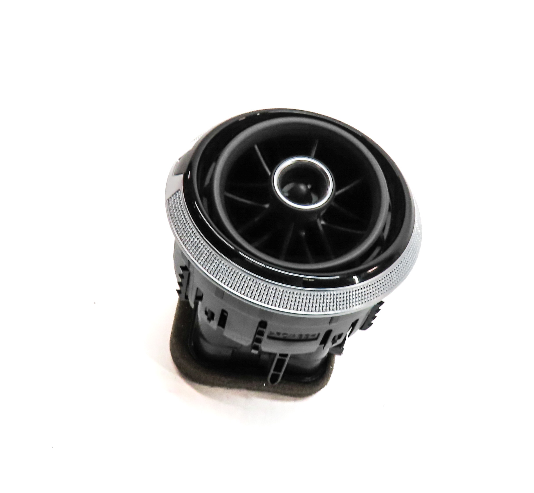 2015 AUDI S3 (8V) FRONT DASH HEAT HEATER AIR AC HVAC VENT (Black) — exact item pictured