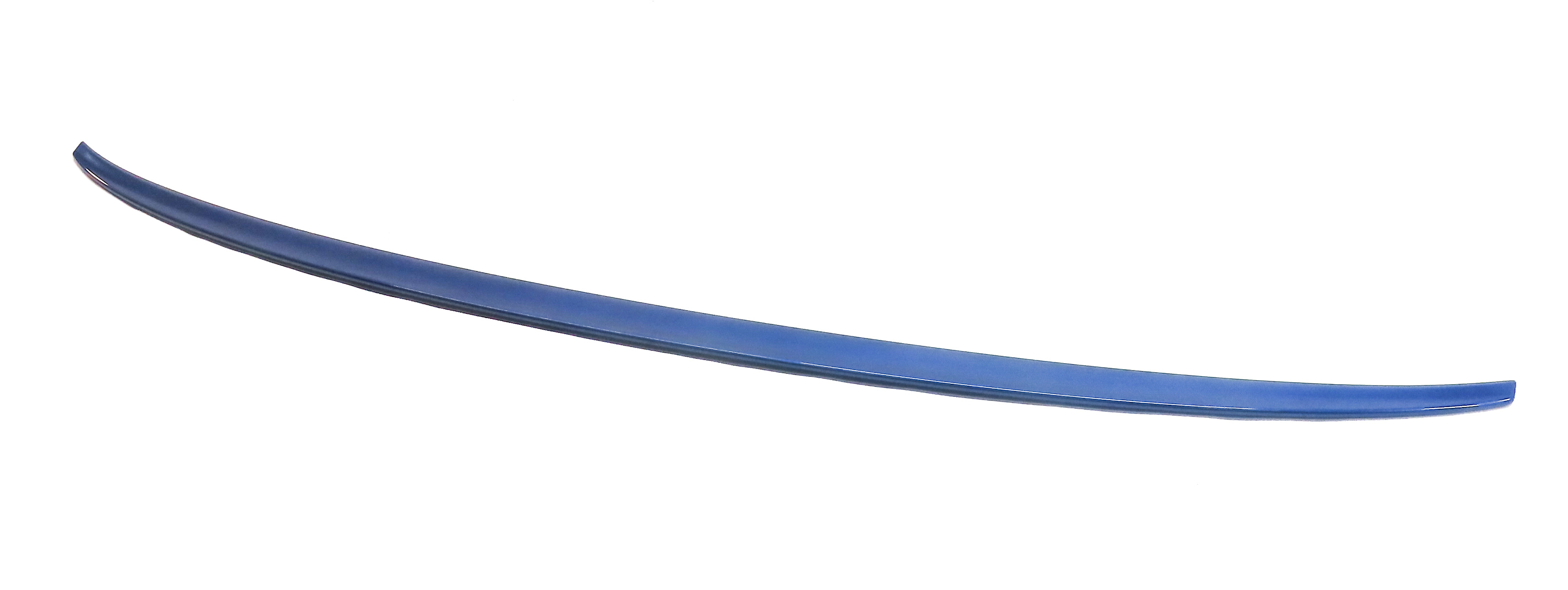 2015 AUDI S3 (8V) REAR TRUNK HATCH LID MOUNT SPOILER TRIM MOULDING (Blue) — exact item pictured
