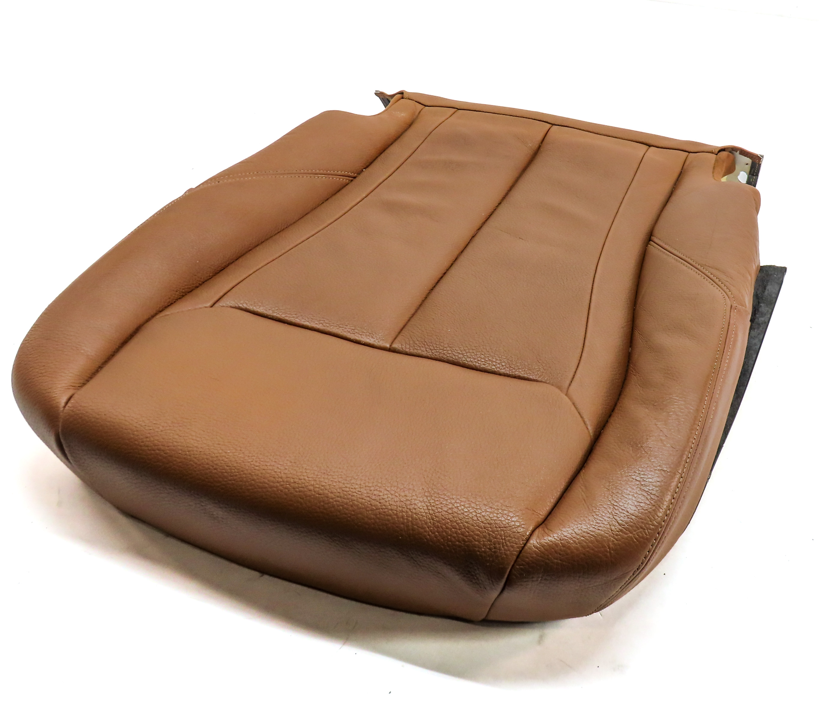 2014 BMW 328IGT (F34) FRONT LEFT DRIVER LOWER MEMORY HEATED SEAT CUSHION (Brown) — exact item pictured