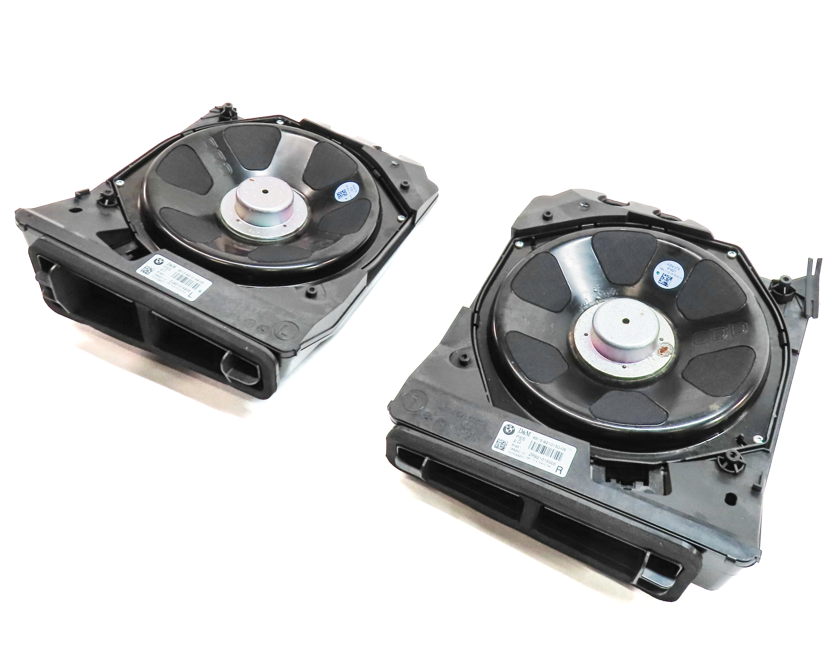2014 BMW 328IGT (F34) RADIO STEREO AUDIO SOUND SYSTEM SUBWOOFER SPEAKER SET/2 — exact item pictured