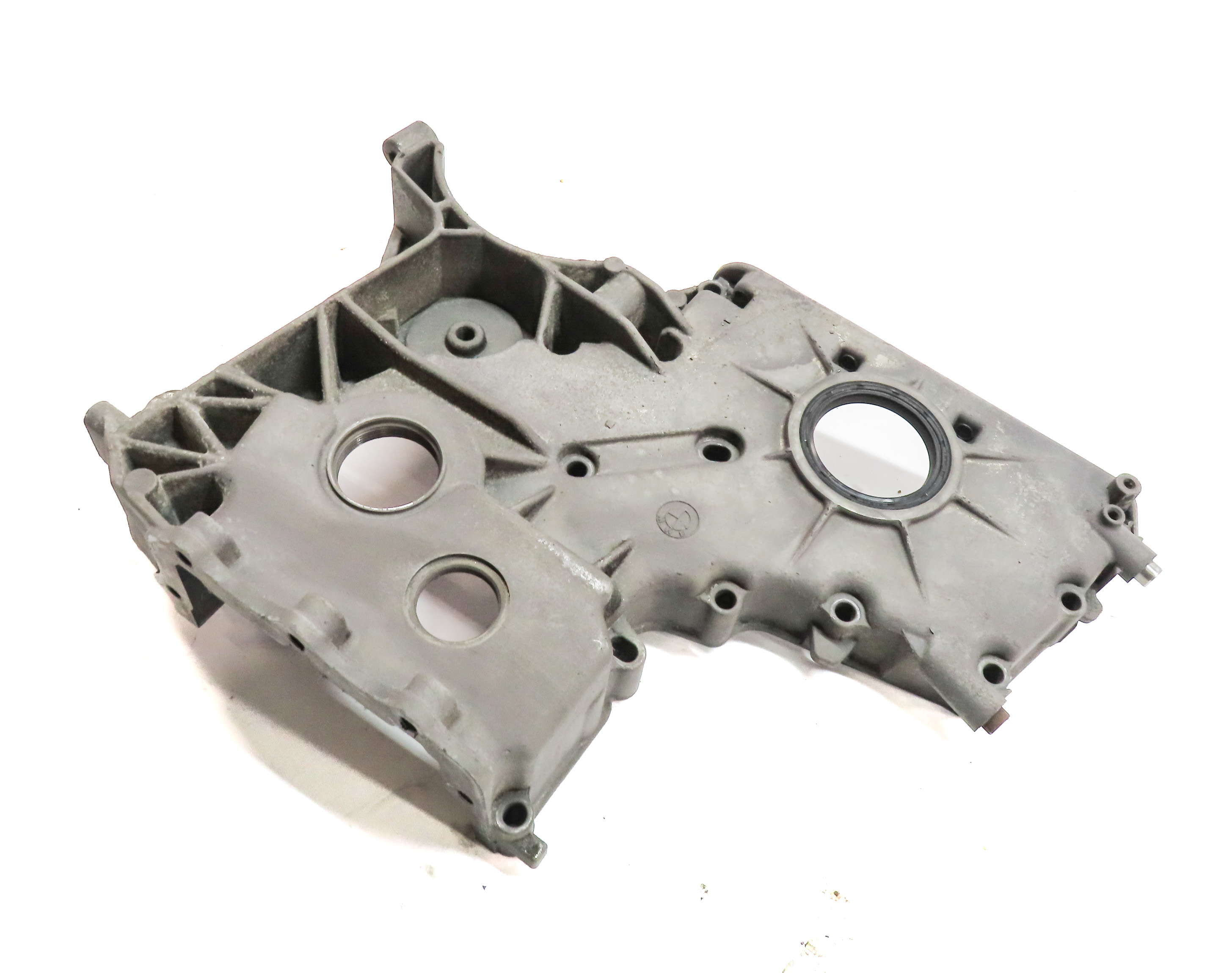 2009-2013 BMW X5 (E70) 3.0L M57Y TURBO DIESEL ENGINE LOWER TIMING COVER — exact item pictured