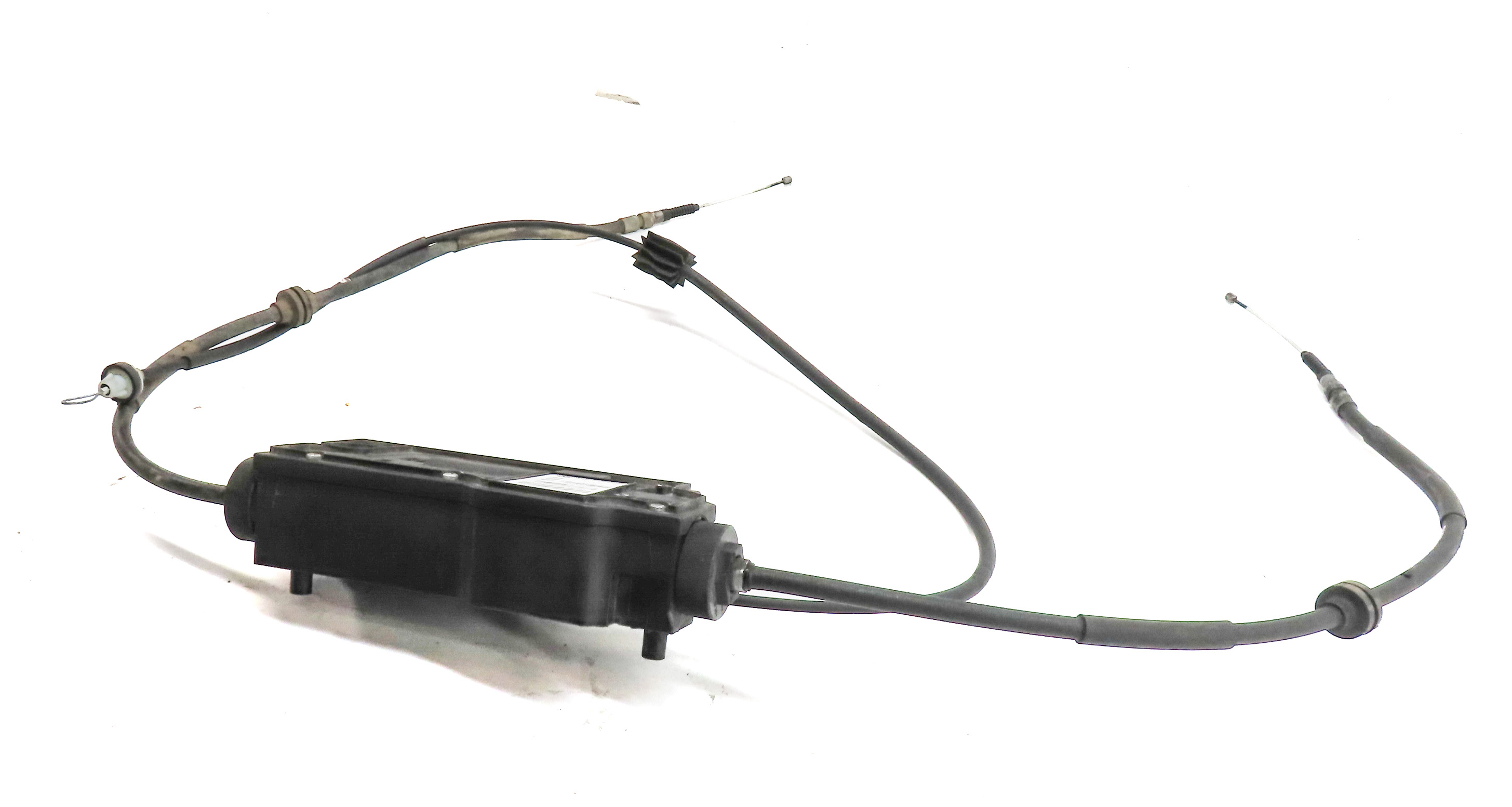 2013 BMW X5 (E70) EMERGENCY PARK PARKING BRAKE ACTUATOR w/ CABLES — exact item pictured