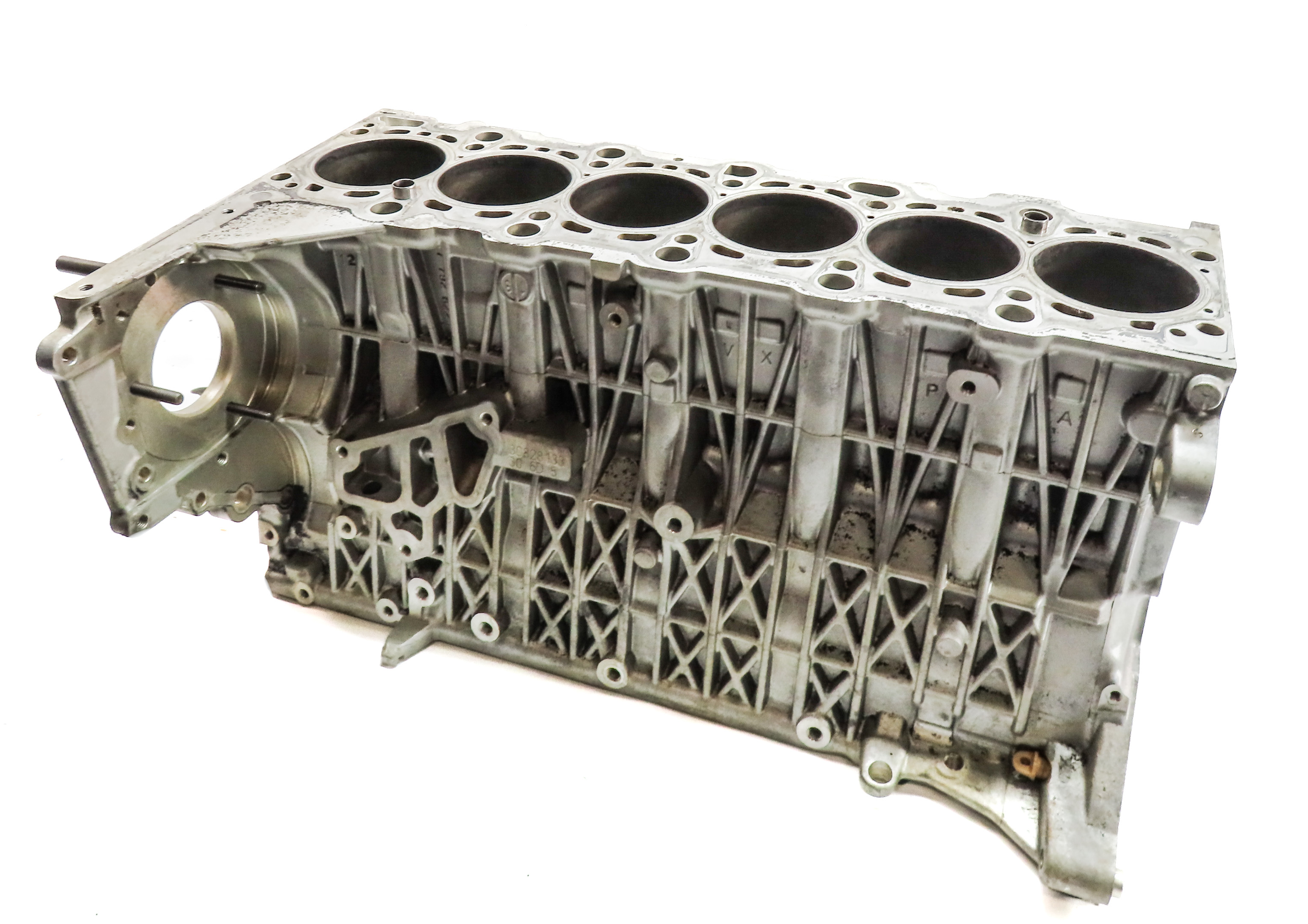 09-13 BMW X5 335D (E70 E90) 3.0L TWIN TURBO M57Y DIESEL ENGINE CYLINDER BLOCK — exact item pictured