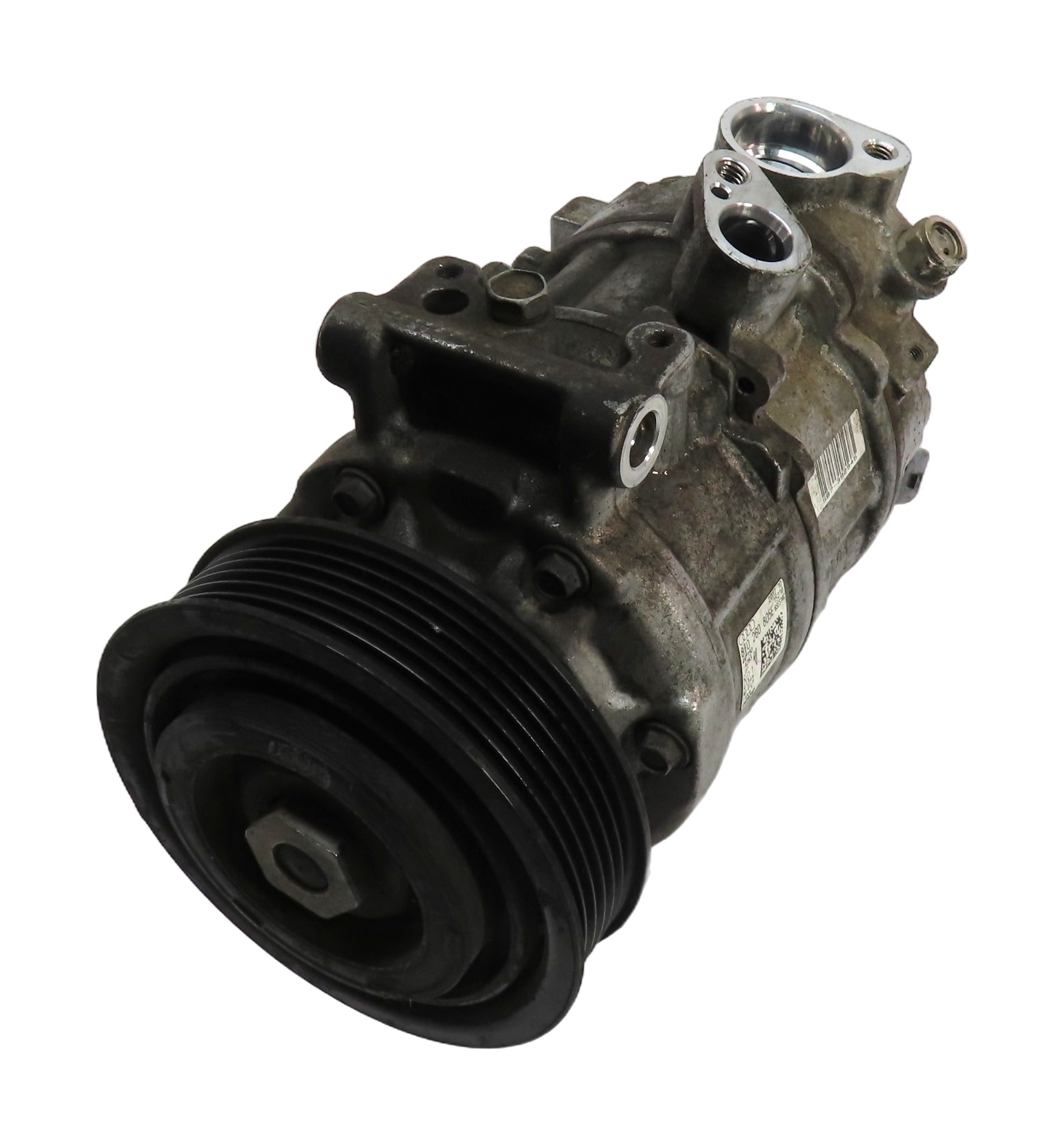 17-20 AUDI A4 A5 A6 (B9 F5 8W 8WS) 2.0L CYMC TURBO ENGINE A/C COMPRESSOR PUMP — exact item pictured