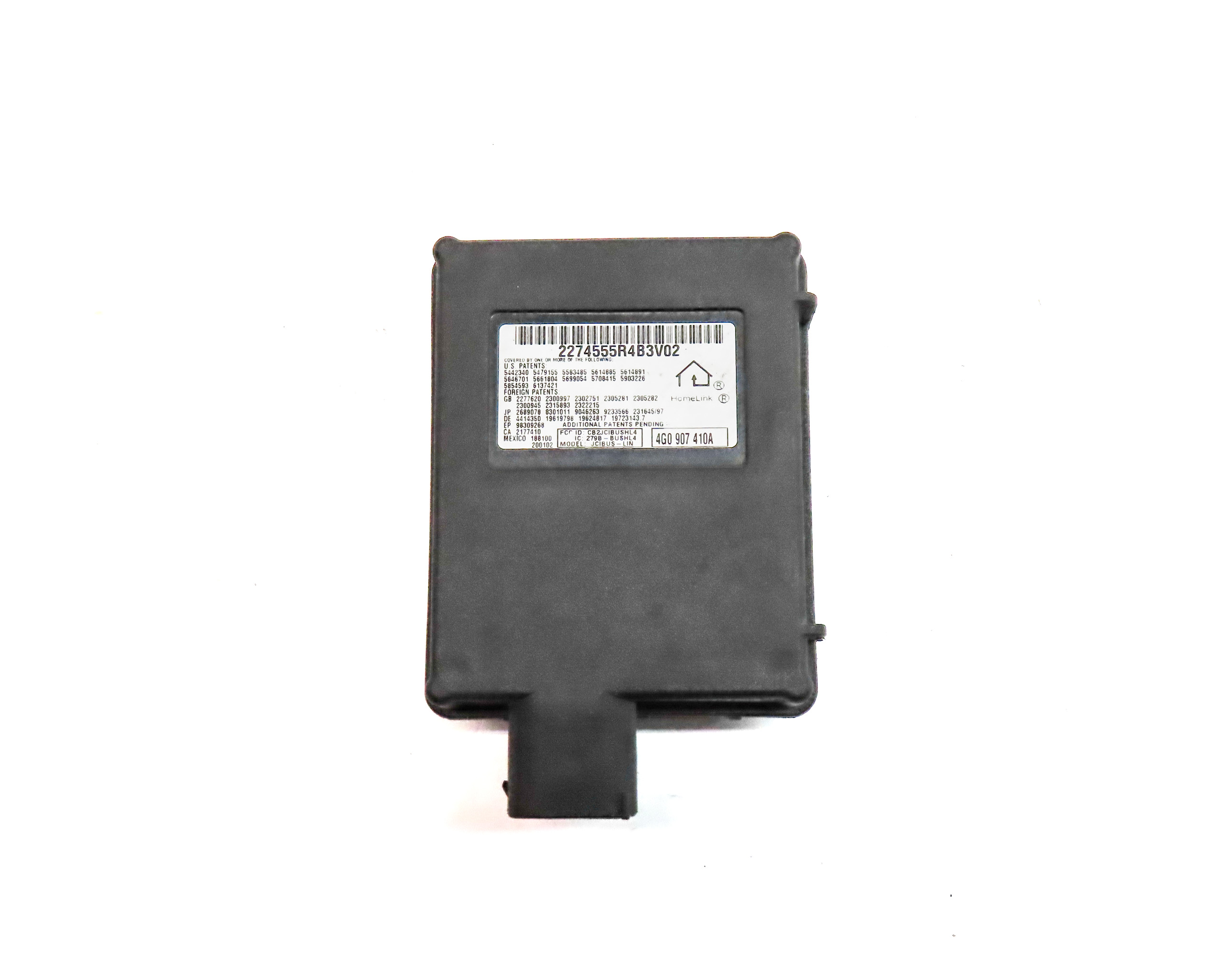 2013 AUDI A5 (B8 8T) GARAGE DOOR OPENER HOMELINK CONTROL MODULE — exact item pictured