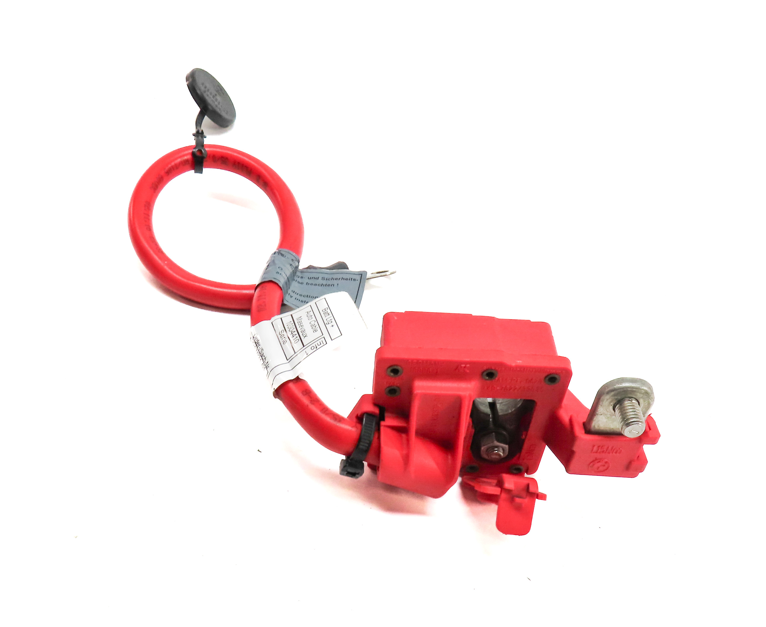 2012 BMW M3 (E90) 4.0L (S65) ENGINE POSITIVE BATTERY TERMINAL WIRE CABLE — exact item pictured