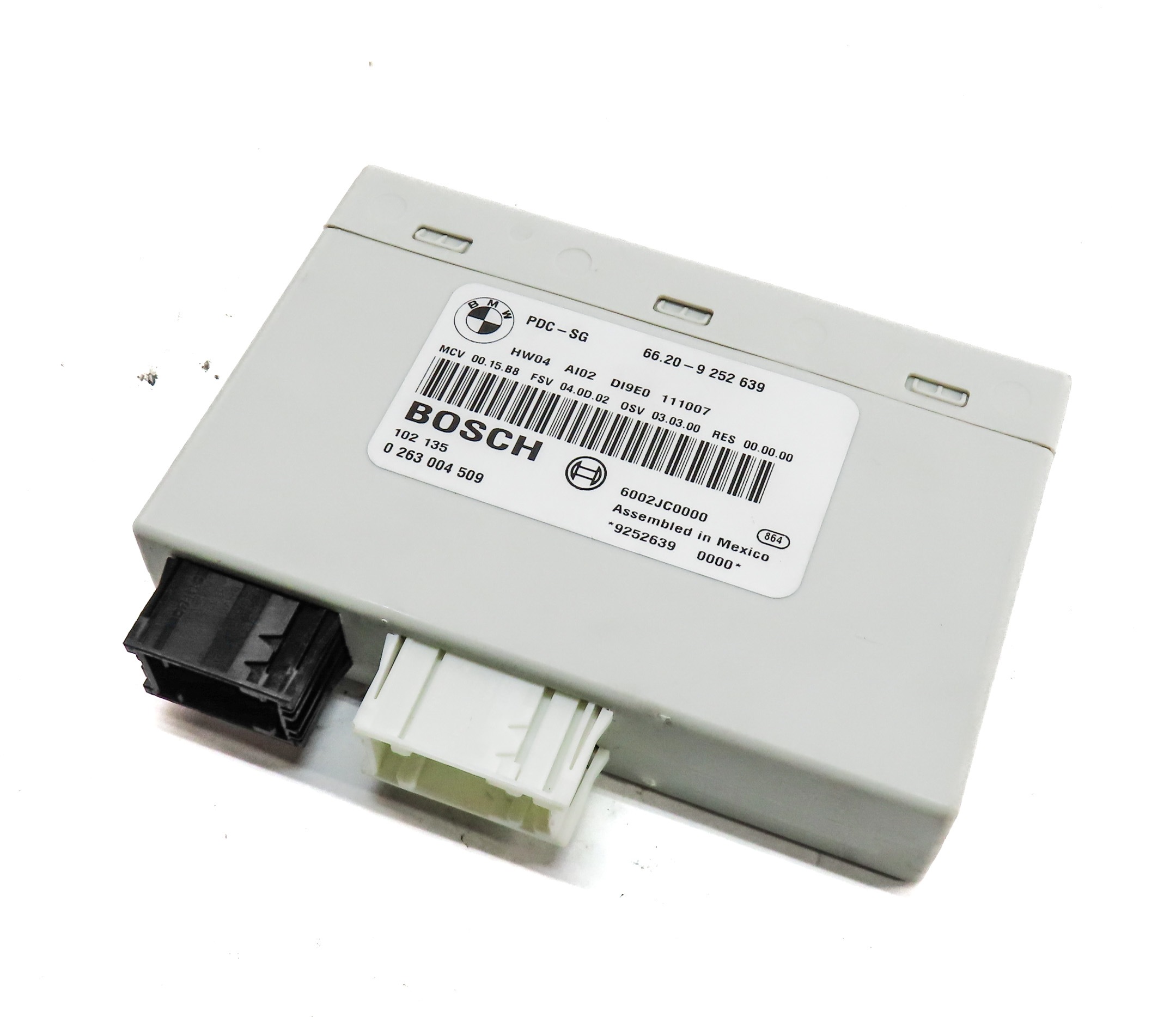 2012 BMW M3 (E90) DRIVER PARK ASSIST PDC DISTANCE CONTROL MODULE — exact item pictured