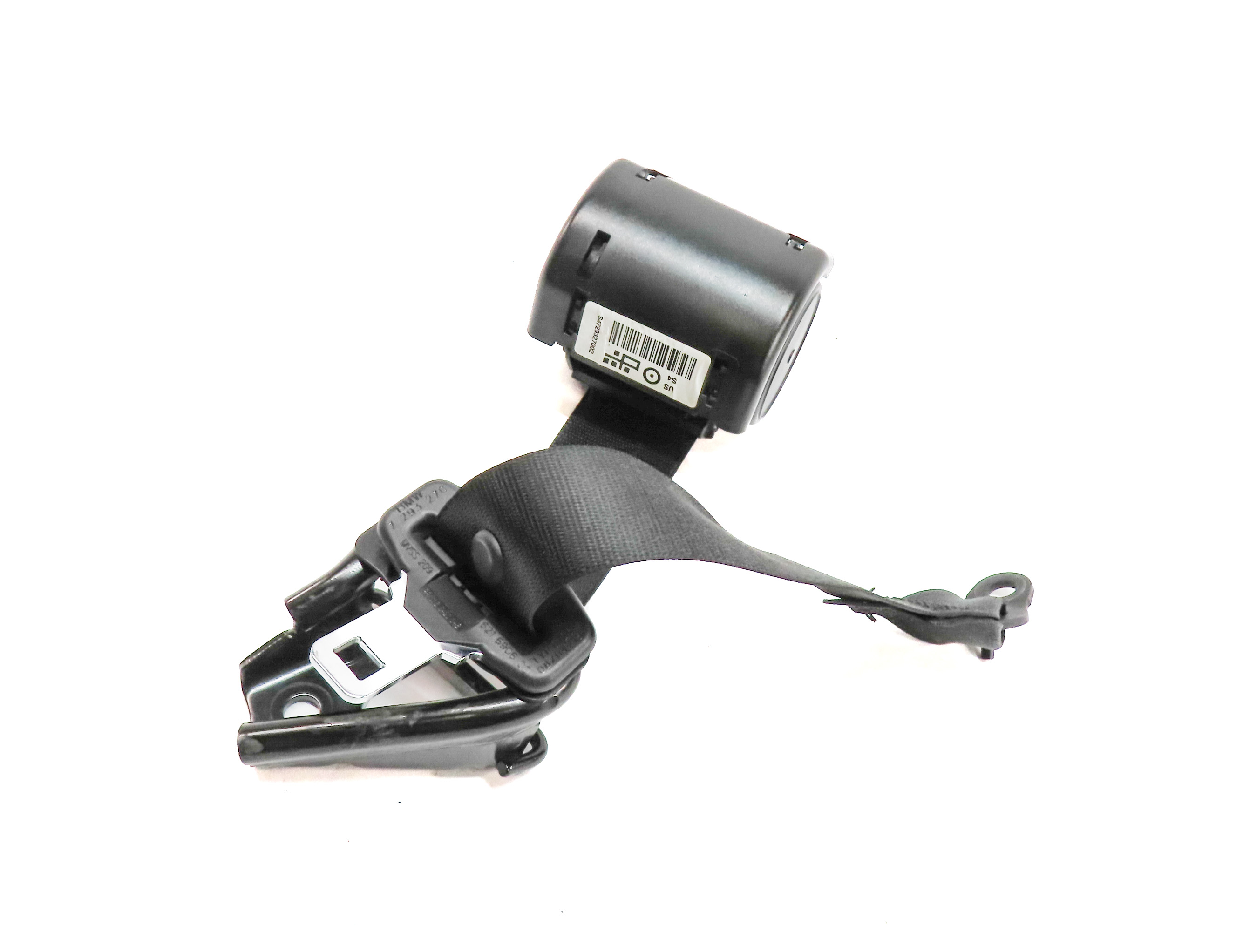 2015 BMW 228I (F23) CONVERTIBLE REAR RIGHT SEAT SEATBELT RETRACTOR (Black) — exact item pictured