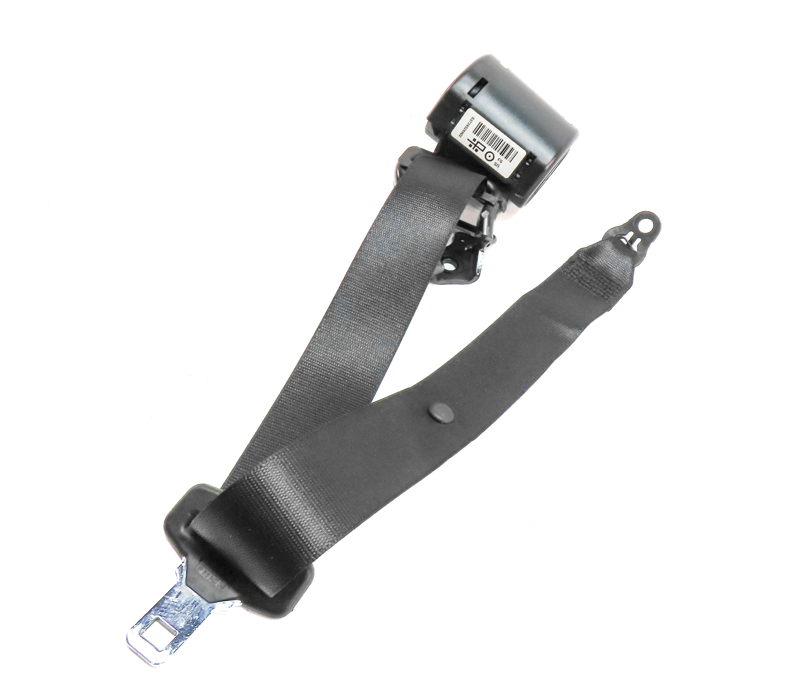 2015 BMW 228I (F23) CONVERTIBLE REAR LEFT SEAT SEATBELT RETRACTOR (Black) — exact item pictured