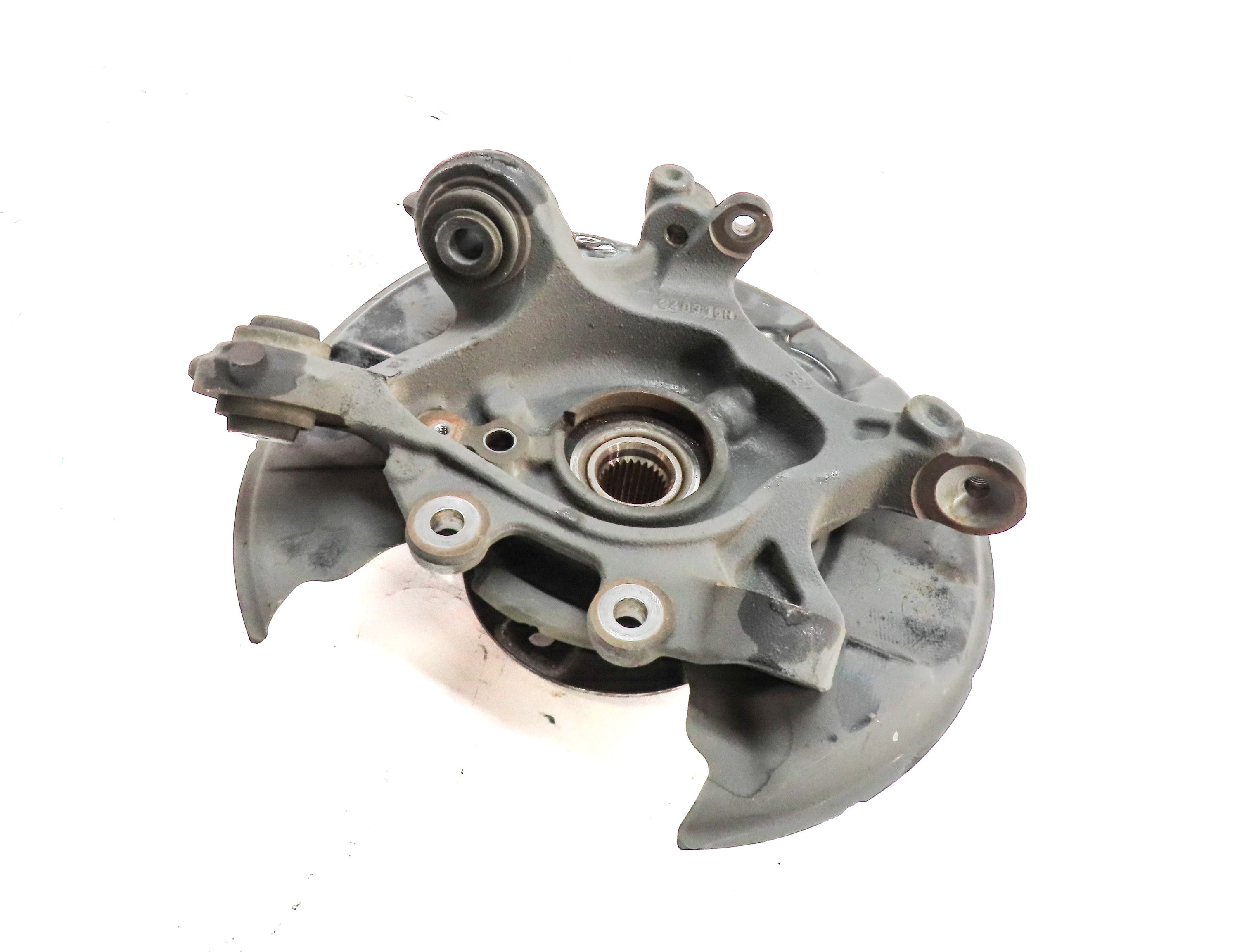 2014-2021 BMW 228i 230i M235i M240i (F22) REAR LEFT DRIVER SPINDLE KNUCKLE HUB — exact item pictured