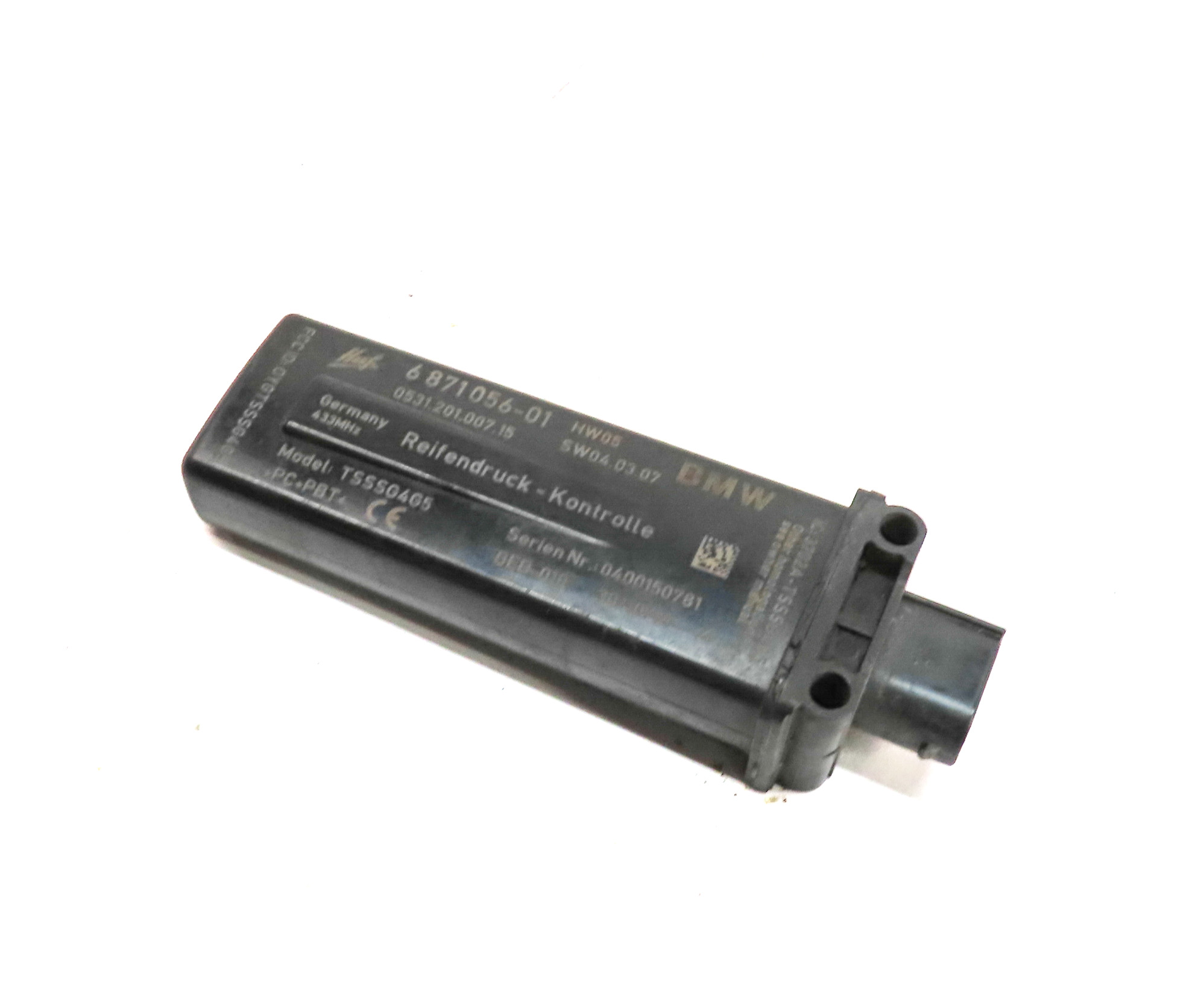 11-18 BMW 5 7 M5 M6 X3 X4 (F01 F06 F10 F12 F25 F26) TPMS SENSOR ANTENNA MODULE — exact item pictured