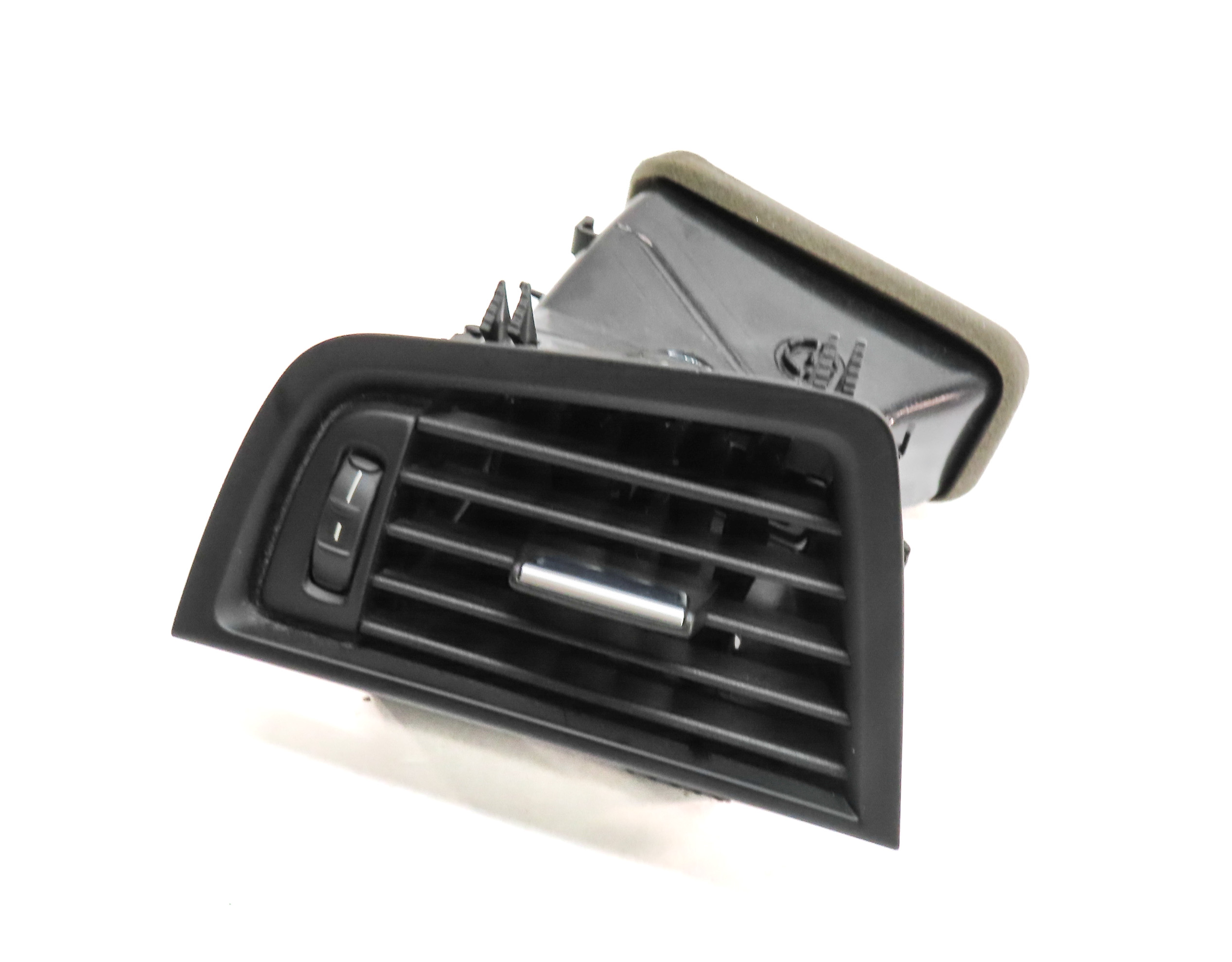 2015 BMW 535D (F10) FRONT LEFT DRIVER DASH HEAT AIR AC HVAC VENT (Black) — exact item pictured