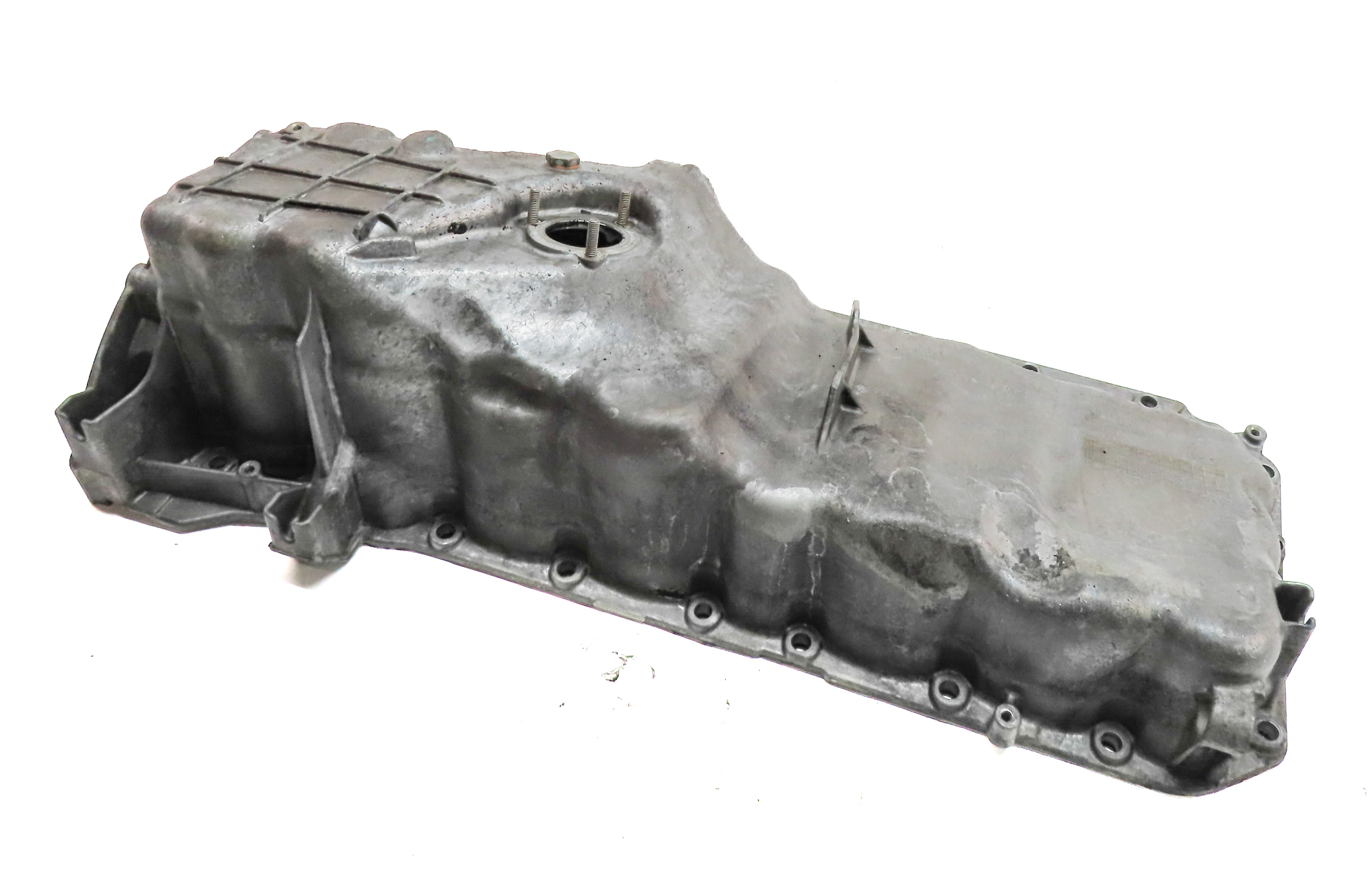 2014-2016 BMW 535D (F10) RWD 3.0L N57T DIESEL ENGINE MOTOR OIL FLUID PAN — exact item pictured