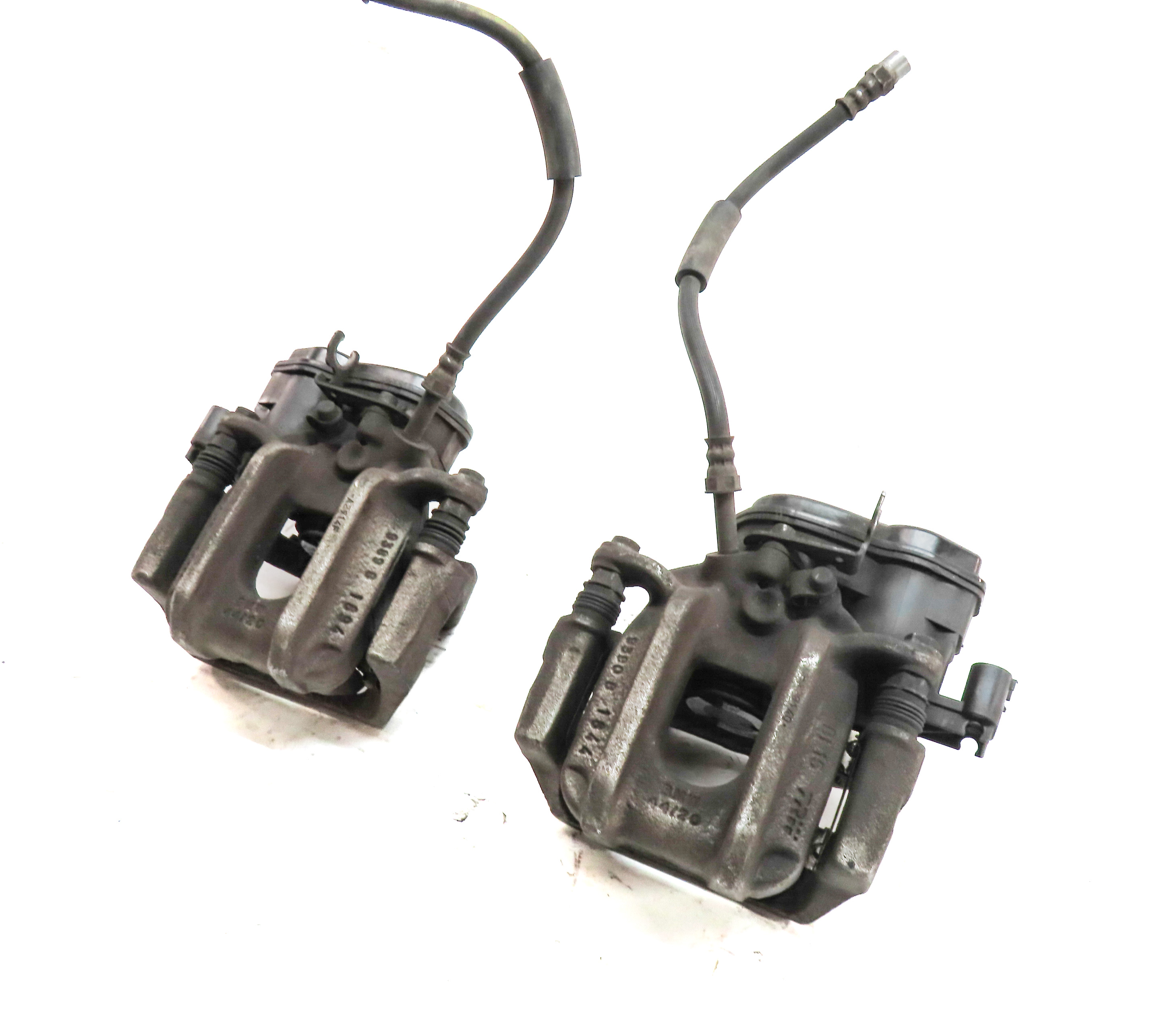 2011-2016 BMW 528i 535i (F10) REAR LEFT & RIGHT ABS DISC BRAKE CALIPER SET-2 — exact item pictured