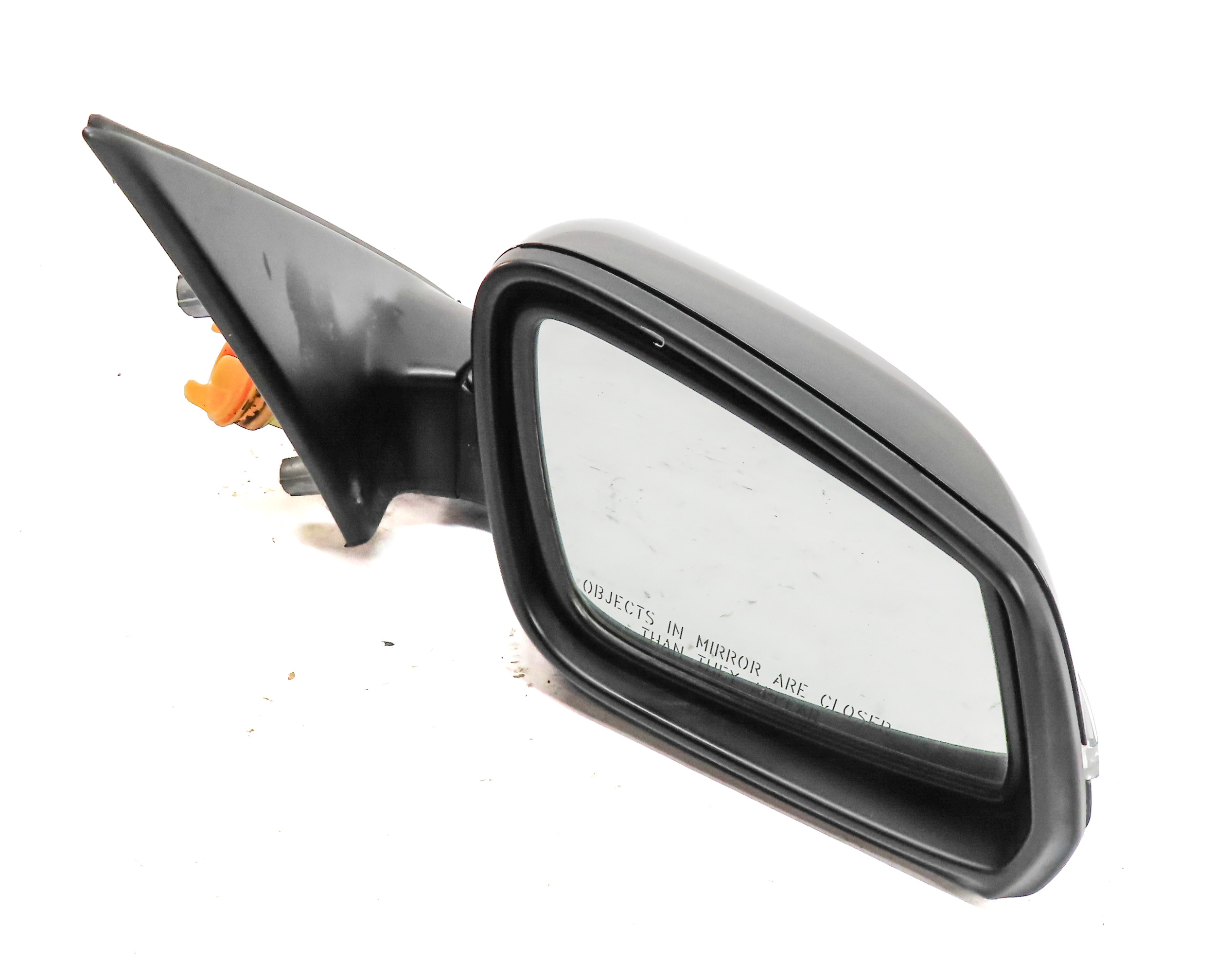 14-16 BMW 528i 535i 550i (F10) RIGHT P-FOLD HEAT MEM AUTODIM DOOR MIRROR (Black) — exact item pictured
