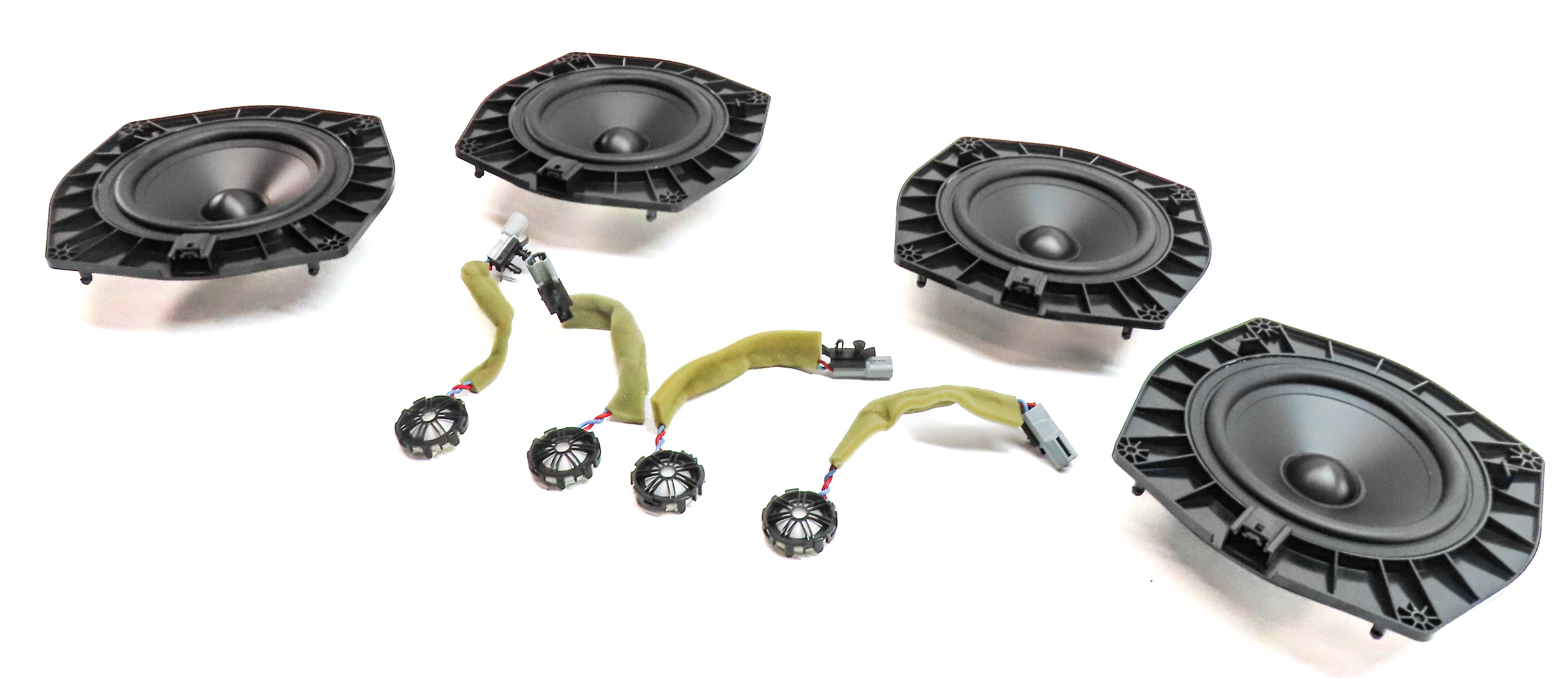 2014 RANGE ROVER SPORT (L494) RADIO STEREO AUDIO SOUND SYSTEM SPEAKER SET/8 — exact item pictured
