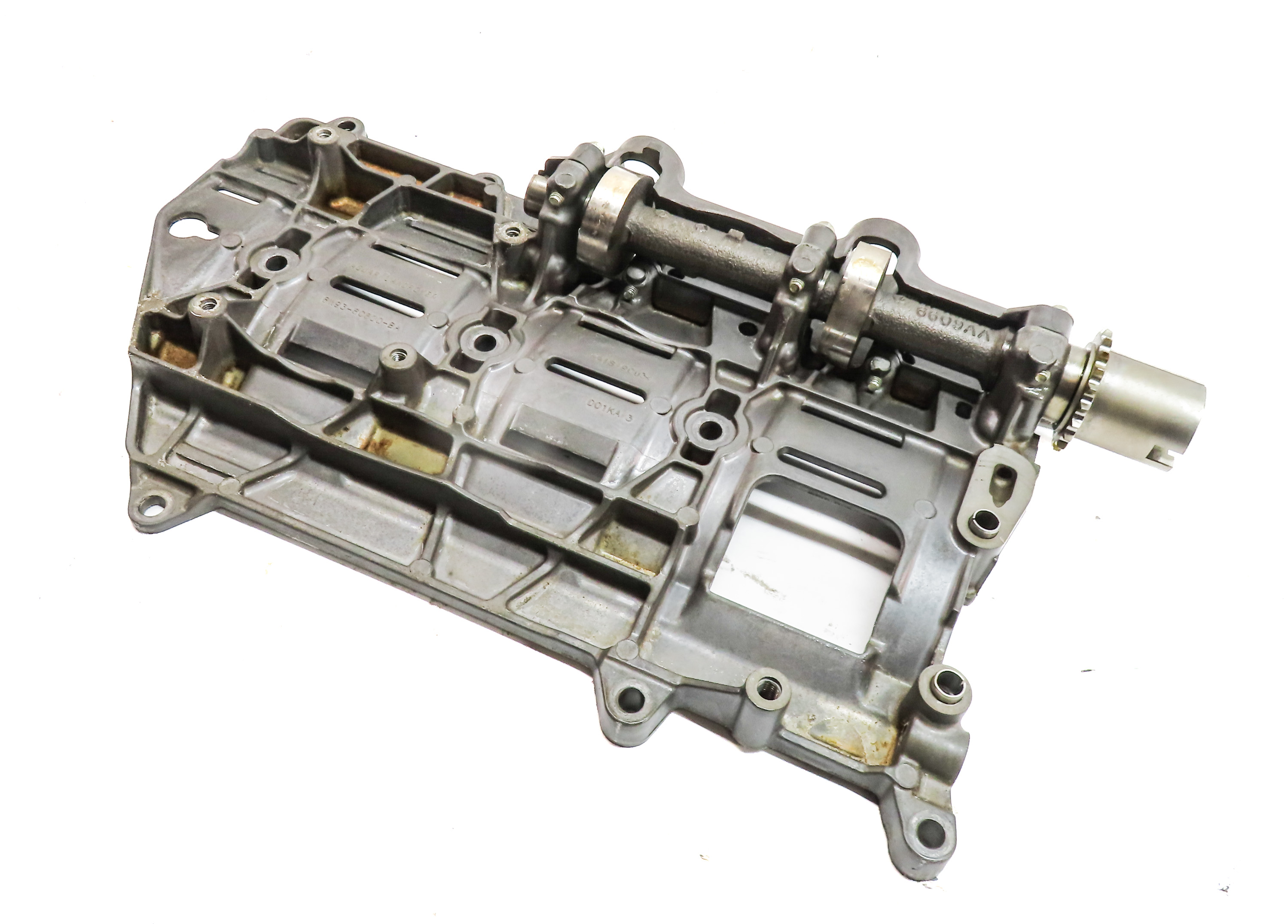 10-17 DISCOVERY LR4 ROVER SPORT L320 L494 L405 3.0L 5.0L OIL PAN BAFFLE TRAY — exact item pictured