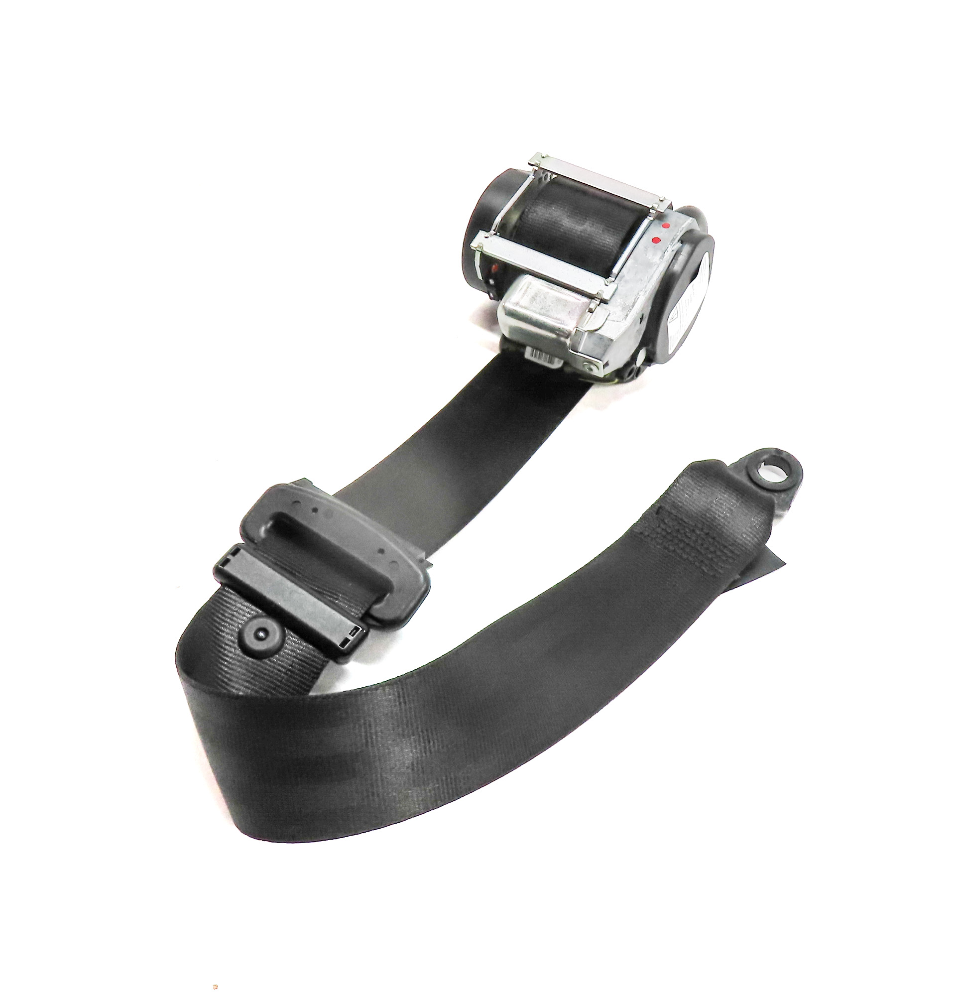 2014 RANGE ROVER SPORT (L494) REAR 2ND ROW RIGHT SEAT SEATBELT RETRACTOR (Black) — exact item pictured