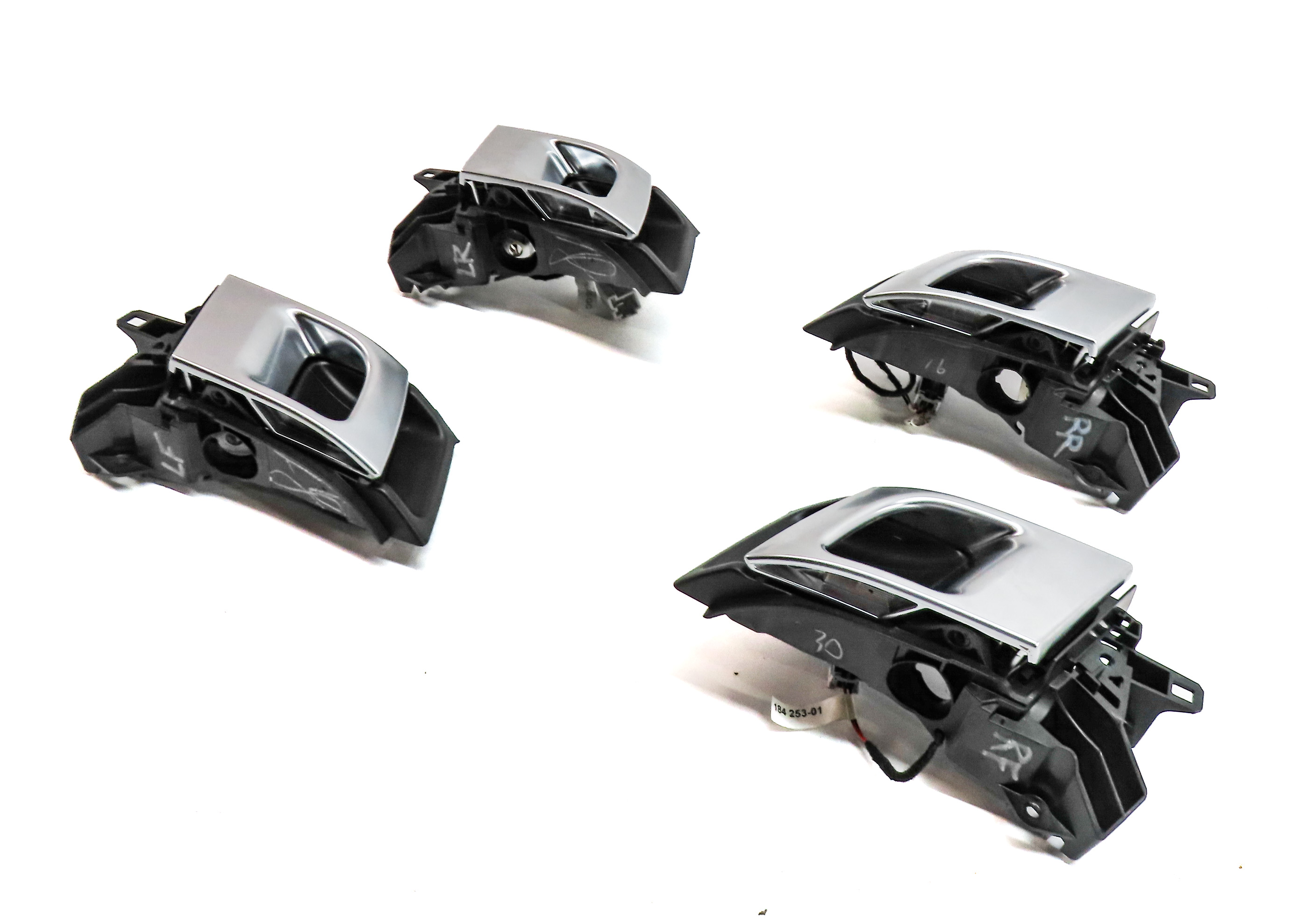 13-22 ROVER SPORT DISCOVERY L404 L462 L494 FRONT & REAR INTERIOR DOOR HANDLE SET — exact item pictured