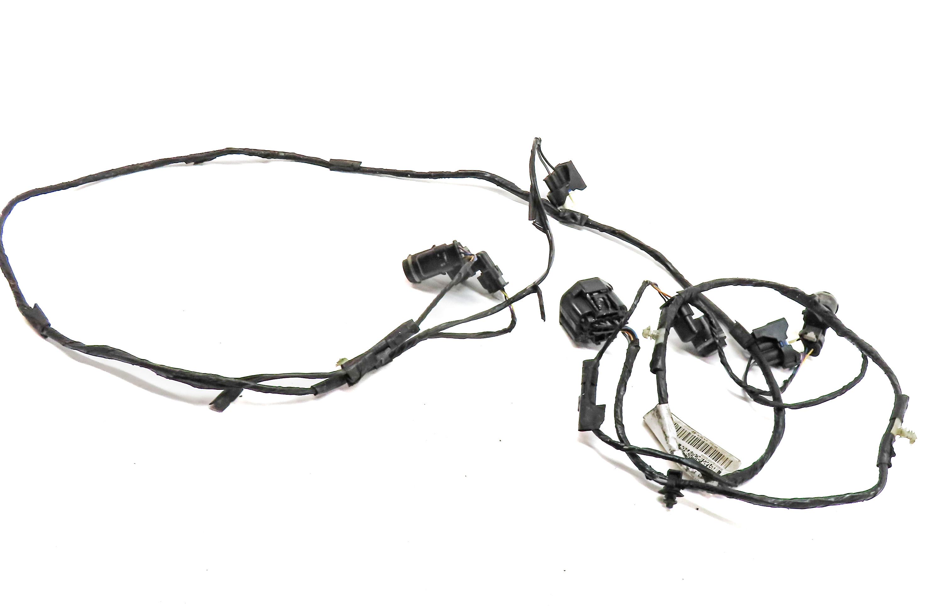 2014 ROVER SPORT L494 FRONT PARK ASSIST PDC DISTANCE CONTROL WIRE SENSOR SET/2 — exact item pictured
