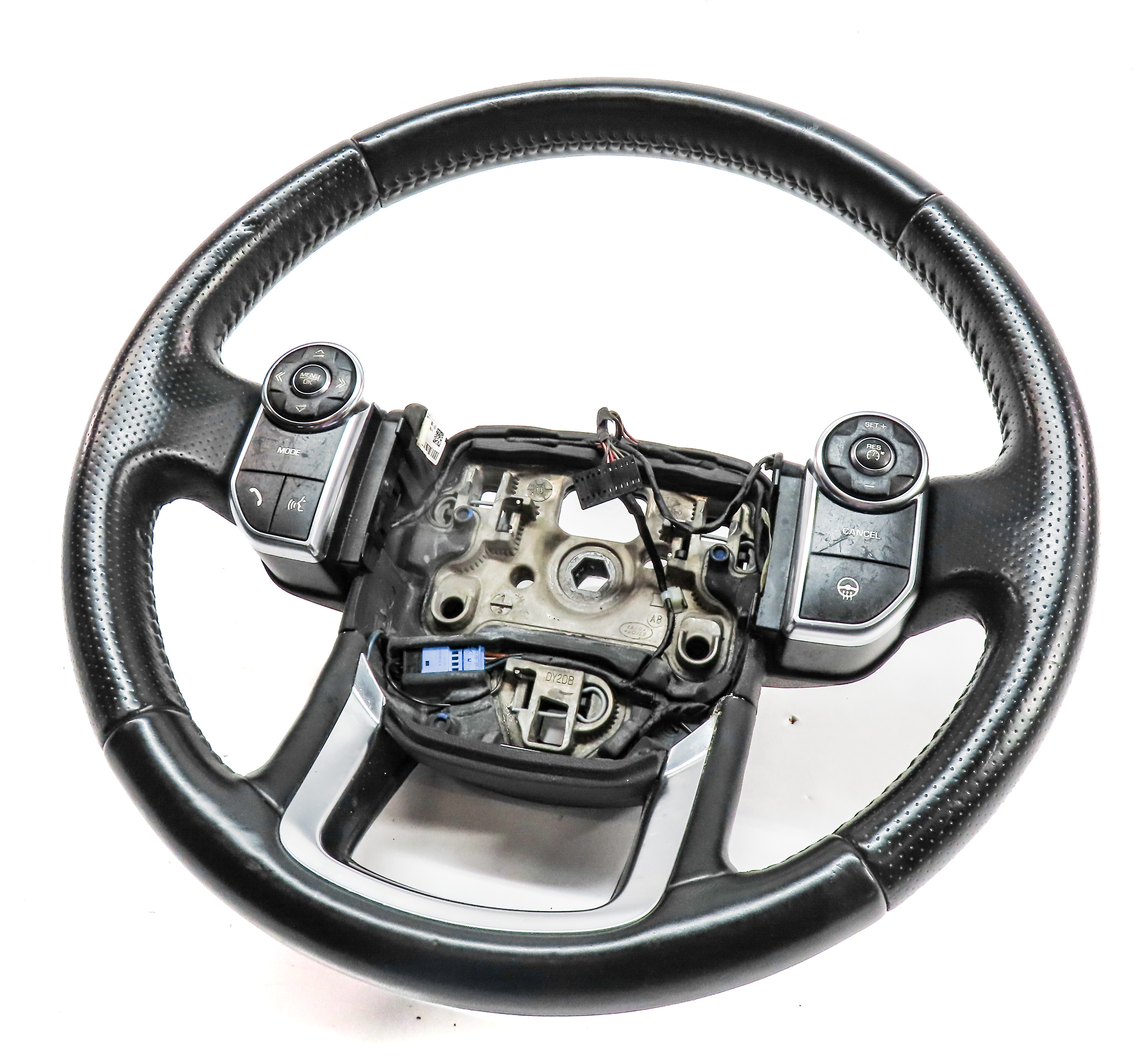 2014-2022 RANGE ROVER SPORT (L494) 4-SPOKE HEATED STEERING WHEEL w/ SWITCHES — exact item pictured