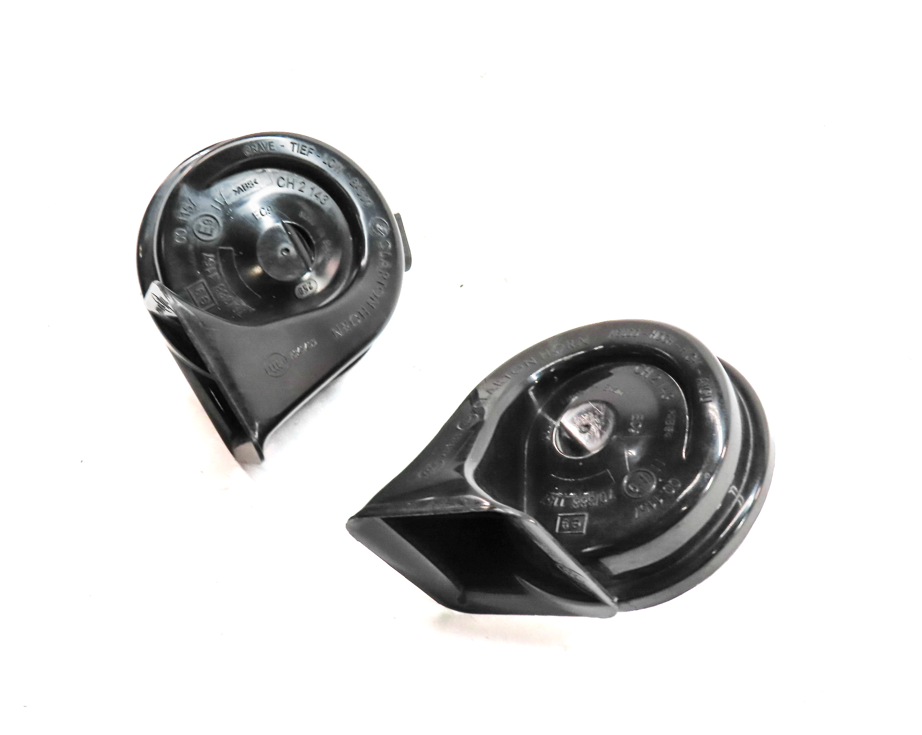 2009-2017 BMW 6 7 SERIES (F01 F06) HIGH & LOW TONE SAFETY HORN SET 2 — exact item pictured