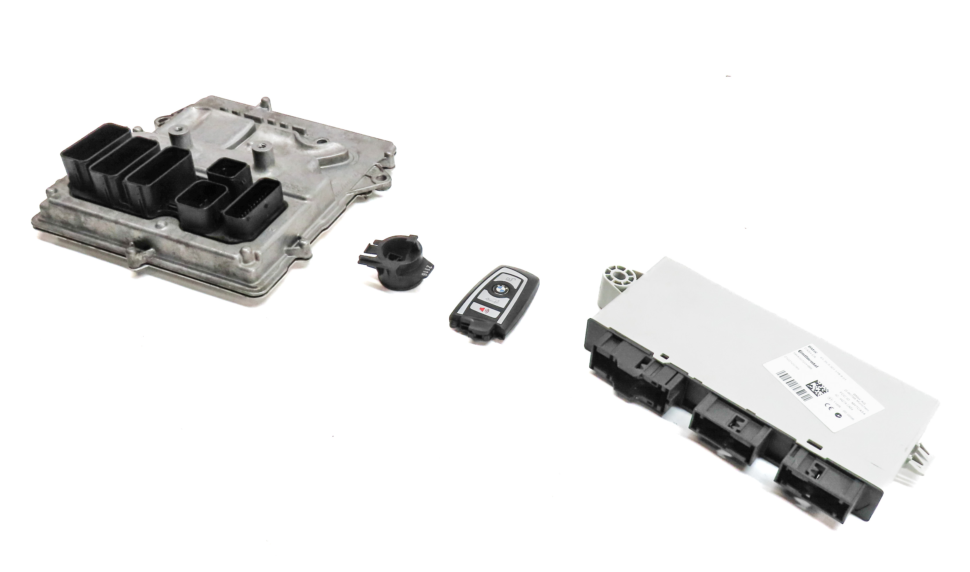 2013 BMW 640XI GRAN COUPE (F06) 3.0L (N55) ECM BCM IGNTION CONTROL MODULE SET/4 — exact item pictured