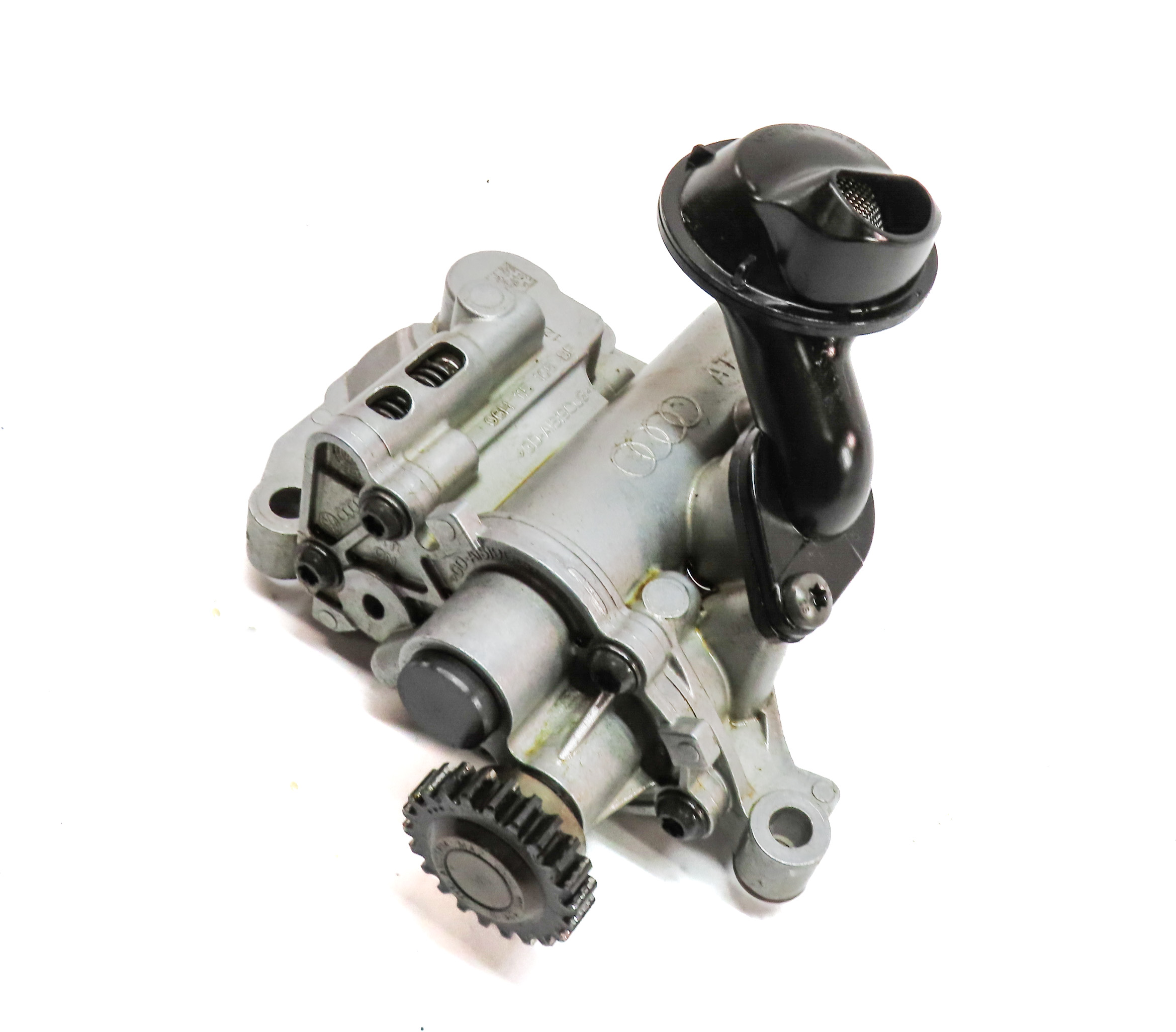 2013 AUDI A6 (C7 4G) 2.0L (CAEB) ENGINE MOTOR OIL FLUID PUMP w/ PICK UP TUBE — exact item pictured