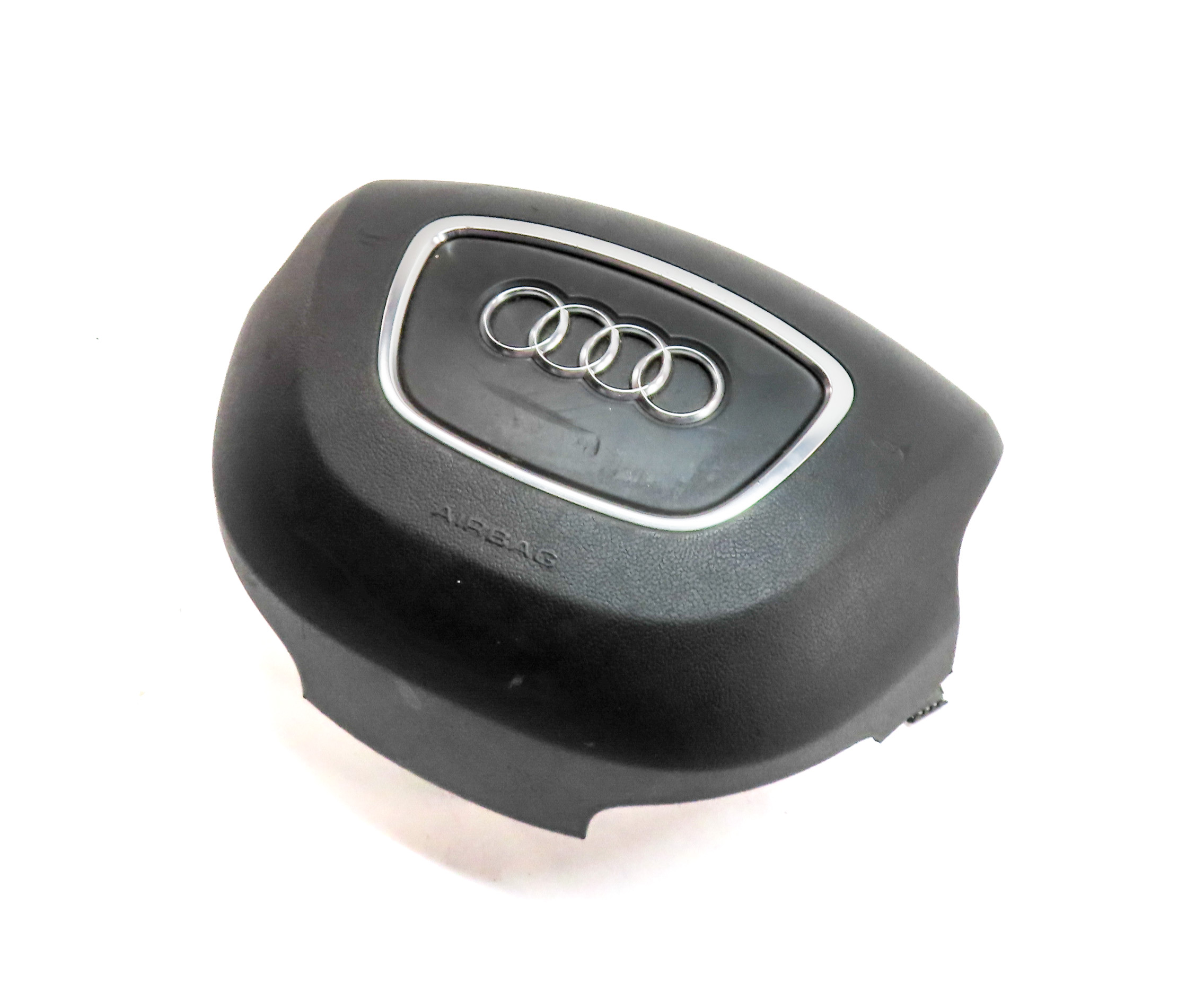 2012-2015 AUDI A6 S6 A7 S7 (C7) LEFT DRIVER STEERING WHEEL AIRBAG (Black) — exact item pictured