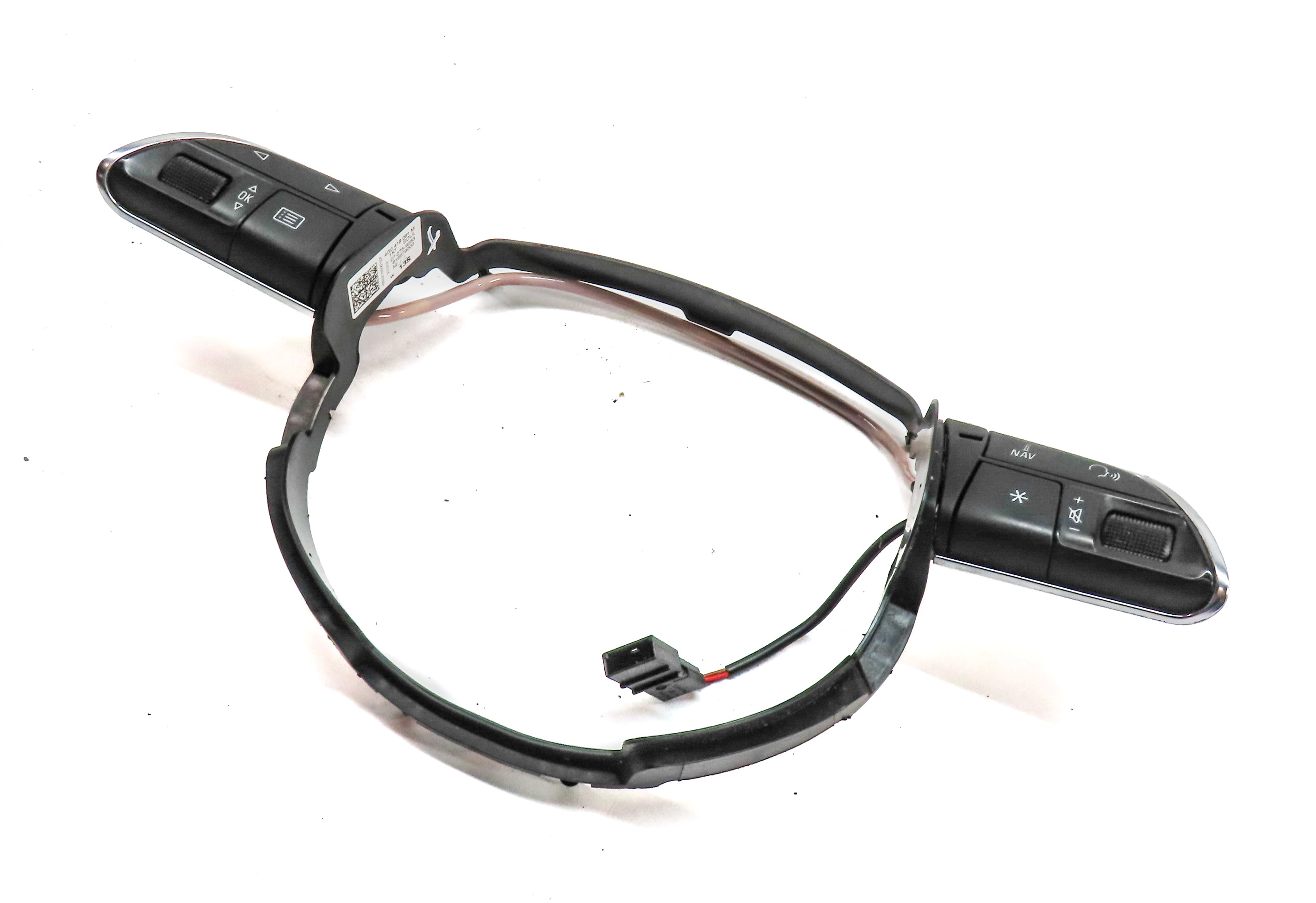 2013 AUDI A6 (C7 4G) DRIVER STEERING WHEEL PHONE NAVIGATION MEDIA CONTROL SWITCH — exact item pictured