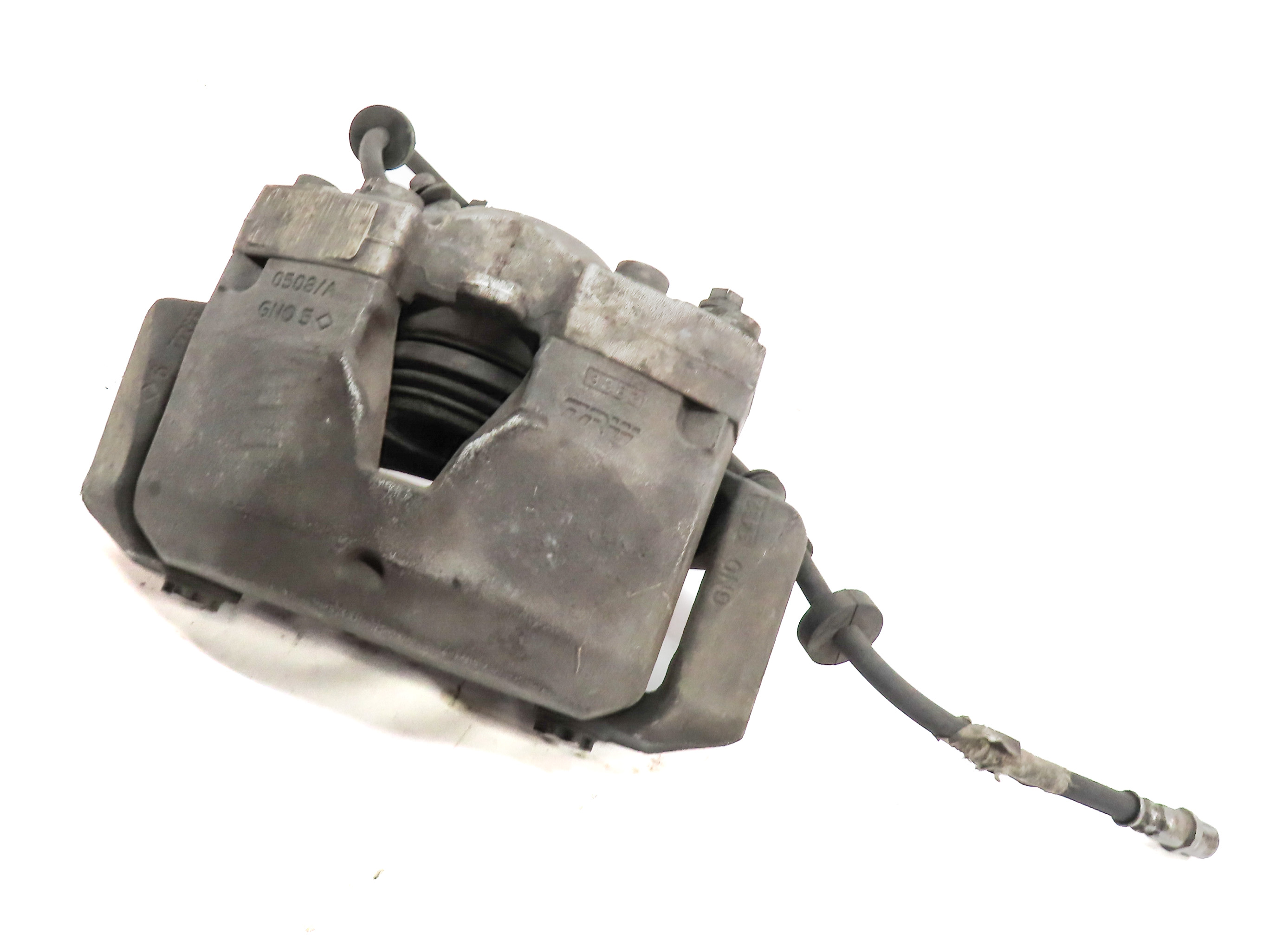 2012-2015 AUDI A6 (C7) LEFT FRONT DRIVER DISC BRAKE CALIPER (320mm ROTOR) — exact item pictured