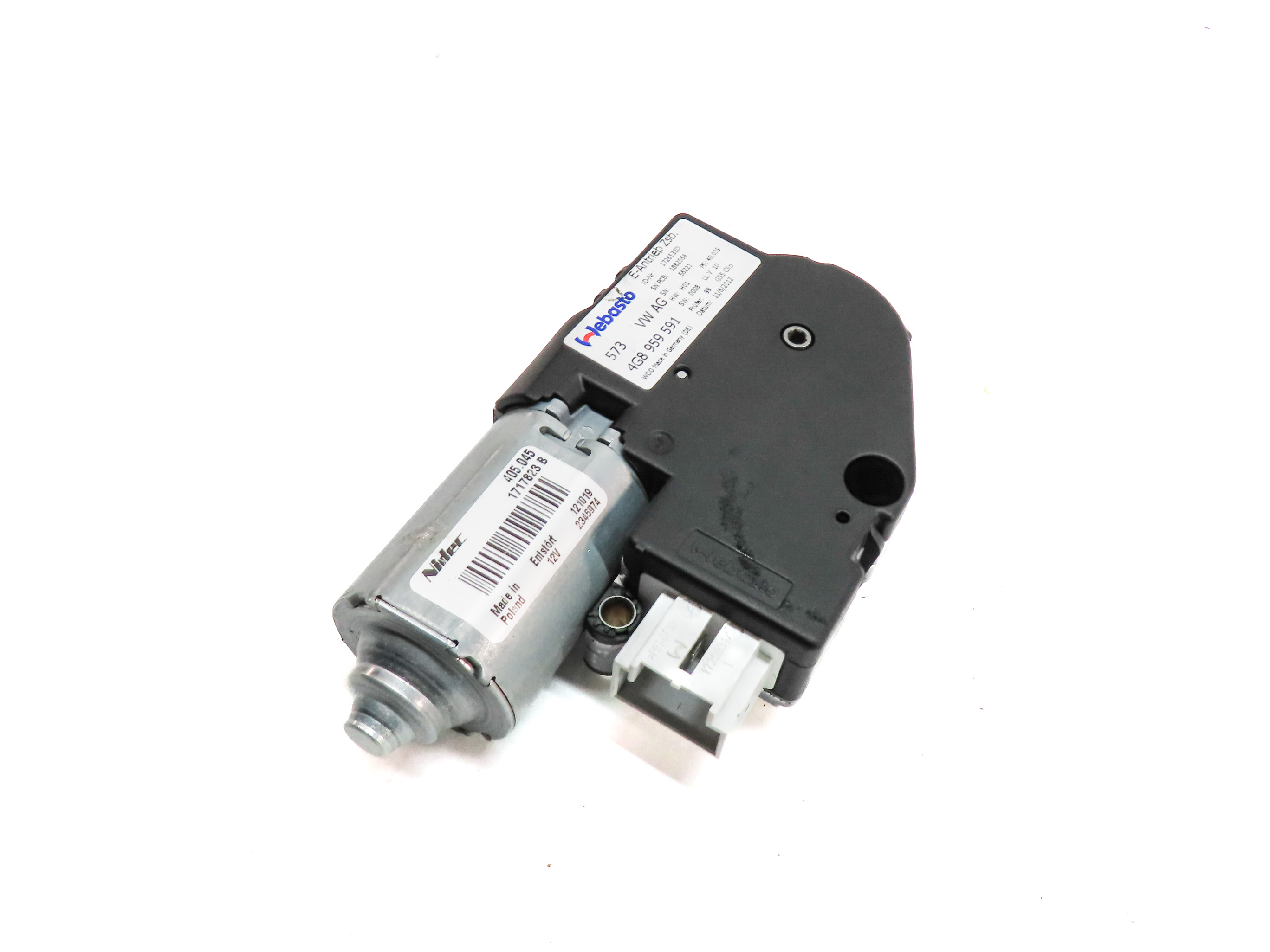 2012-2018 AUDI A6 A7 S6 S7 (C7 4G8) SUNROOF SUN ROOF WINDOW MOTOR — exact item pictured