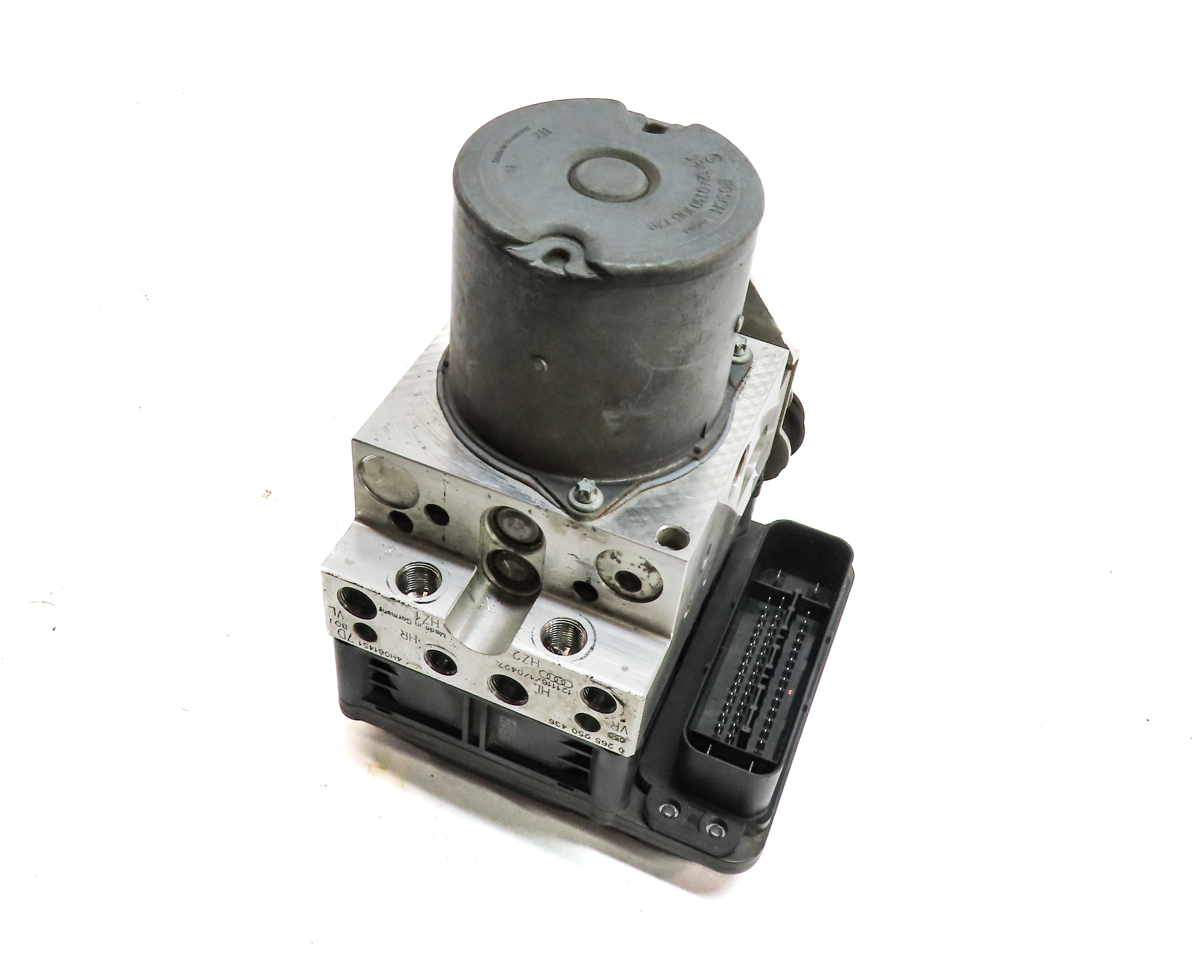 2013-2014 AUDI A8 S8 (D4 4H) ABS ANTI LOCK BRAKE PUMP w/ MODULE (w/o ADAPTIVE) — exact item pictured