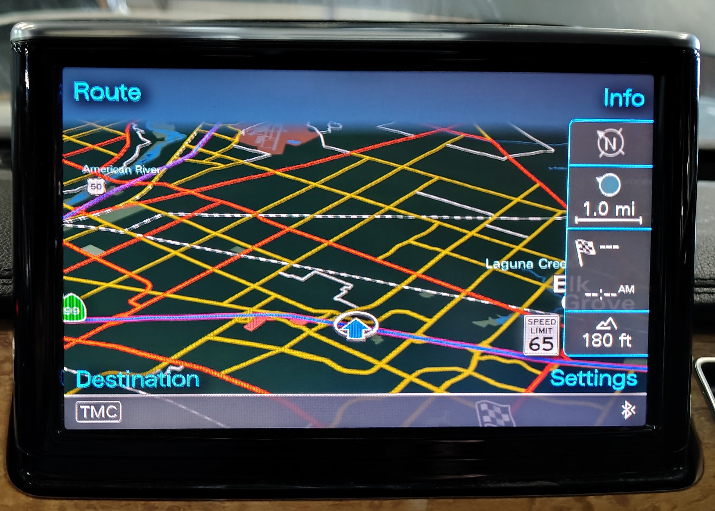 2011-2018 AUDI A8 S8 (D4 4H) MMI GPS NAVIGATION RADIO MEDIA DISPLAY SCREEN — exact item pictured