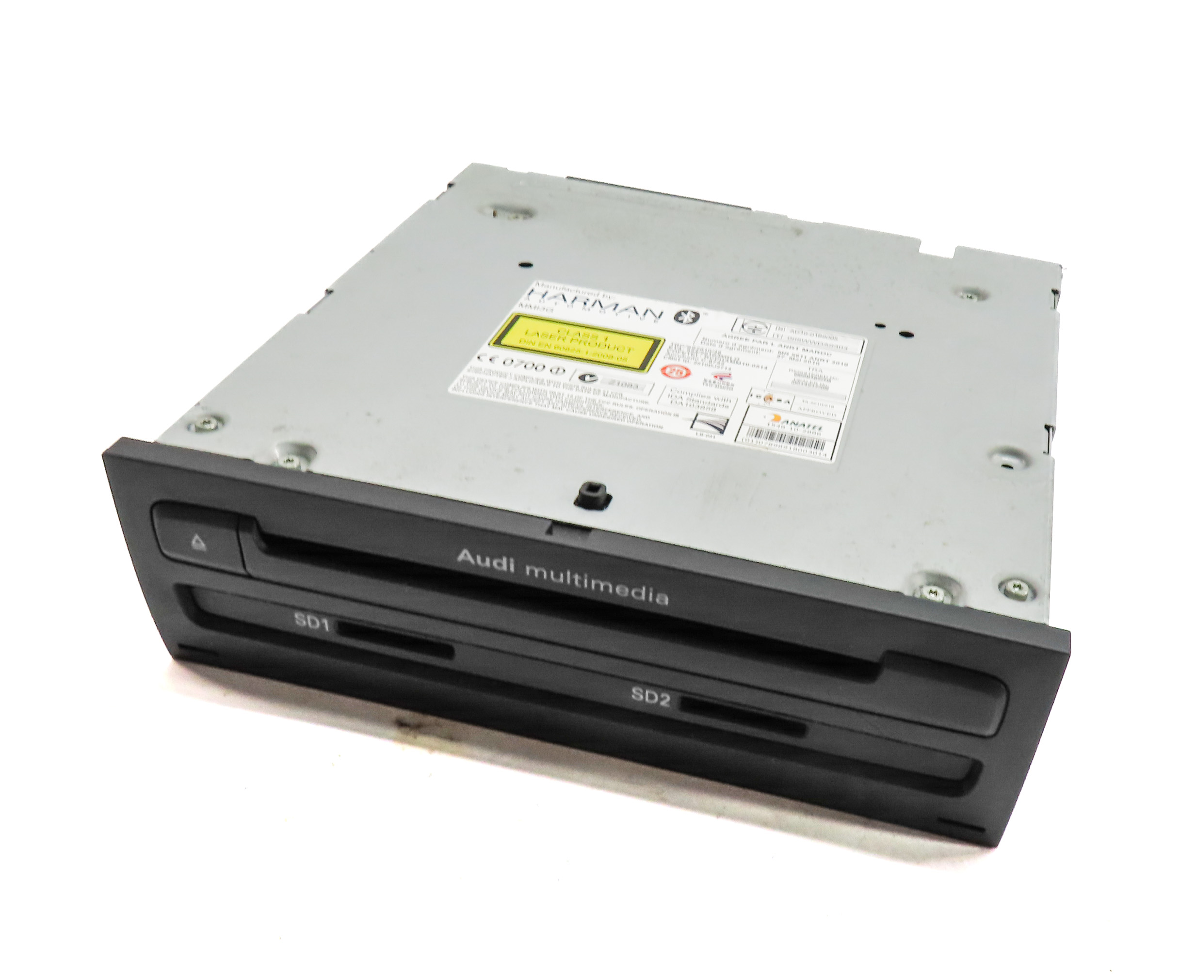 11-16 AUDI A8 S8 (D4 4H) REAR RADIO STEREO CD SD MMI MULTIMEDIA PLAYER OPT. 8DY — exact item pictured