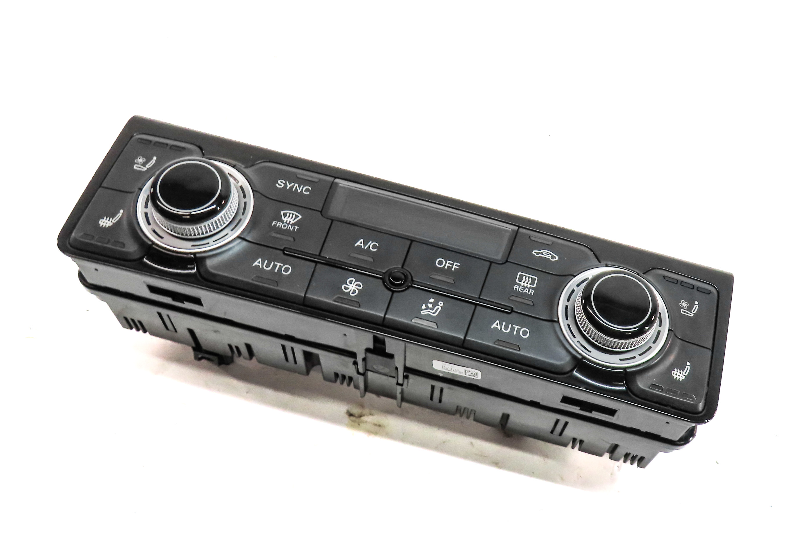 2011-2014 AUDI A8 S8 (D4 4H) FRONT HEATER A/C TEMPERATURE CONTROL (w/ SEAT VENT) — exact item pictured