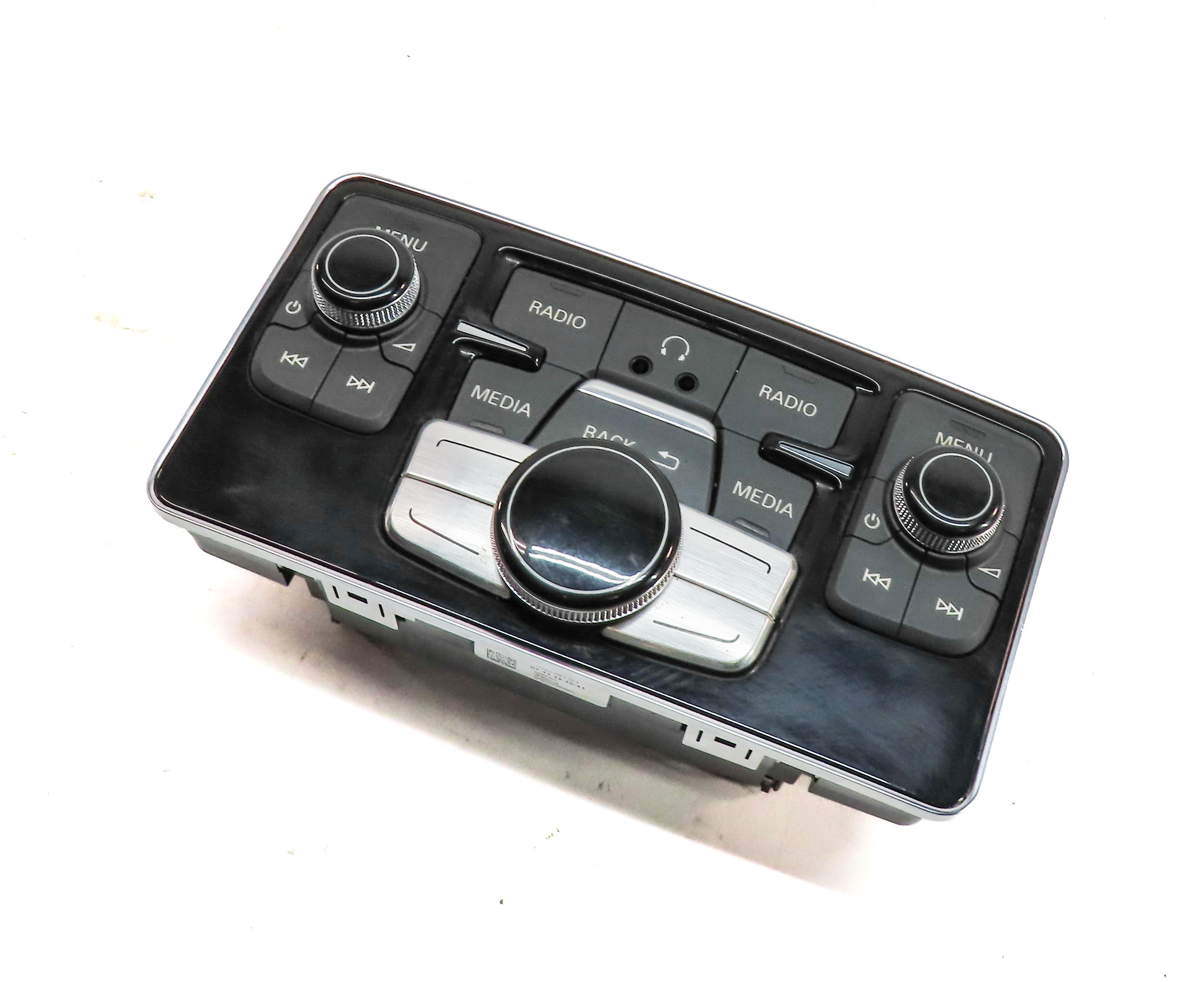 11-18 AUDI A8 S8 (D4 4H) REAR RADIO STEREO MULTIMEDIA MEDIA MMI CONTROL PANEL — exact item pictured